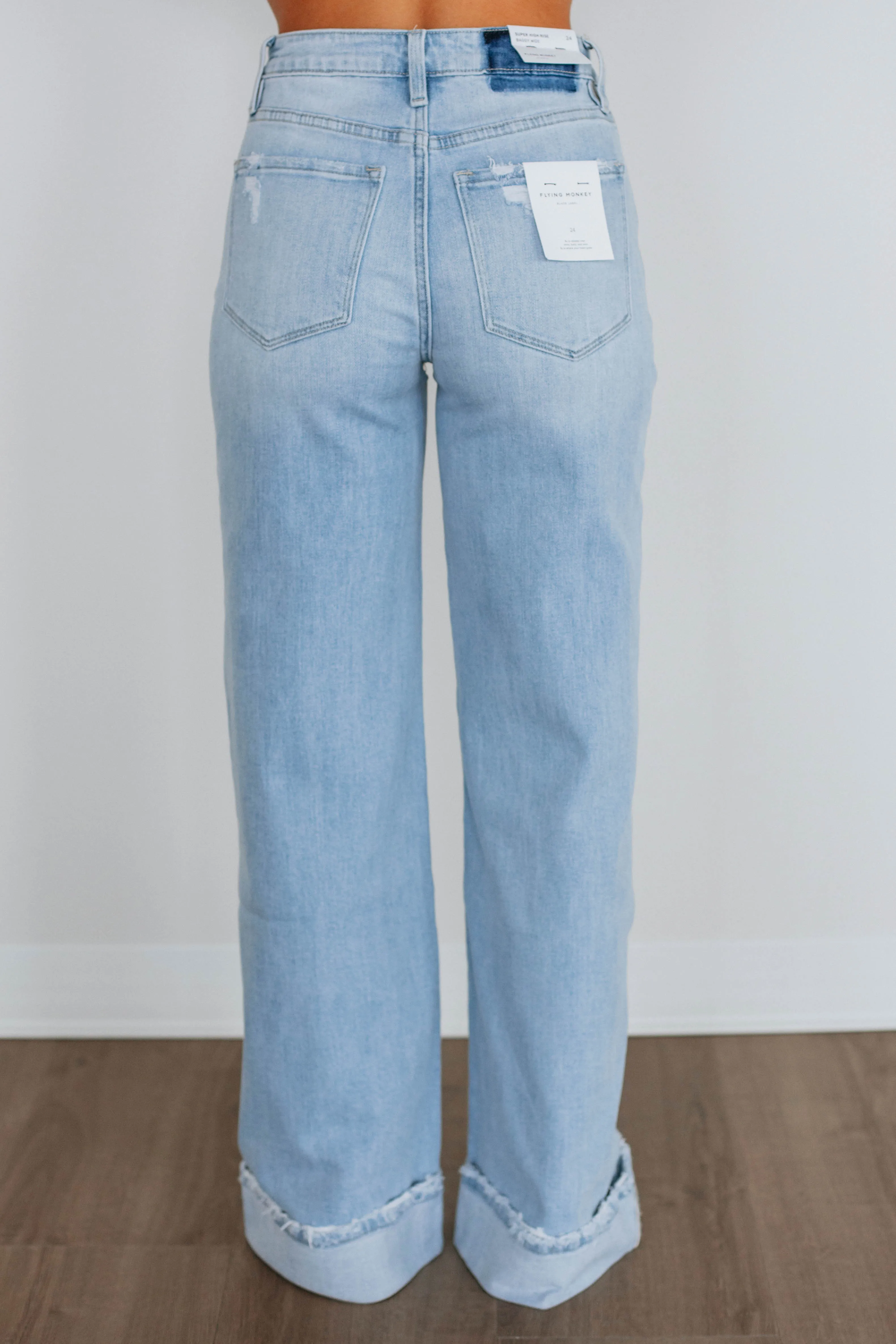 Lex Flying Monkey Jeans sold by Wild Oak Boutique product image thumbnail 4