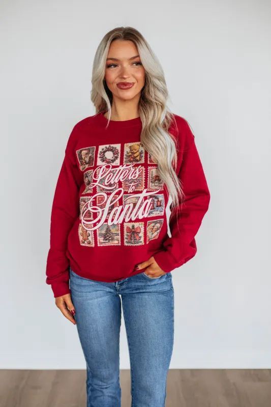 Letters To Santa Crewneck sold by Wild Oak Boutique