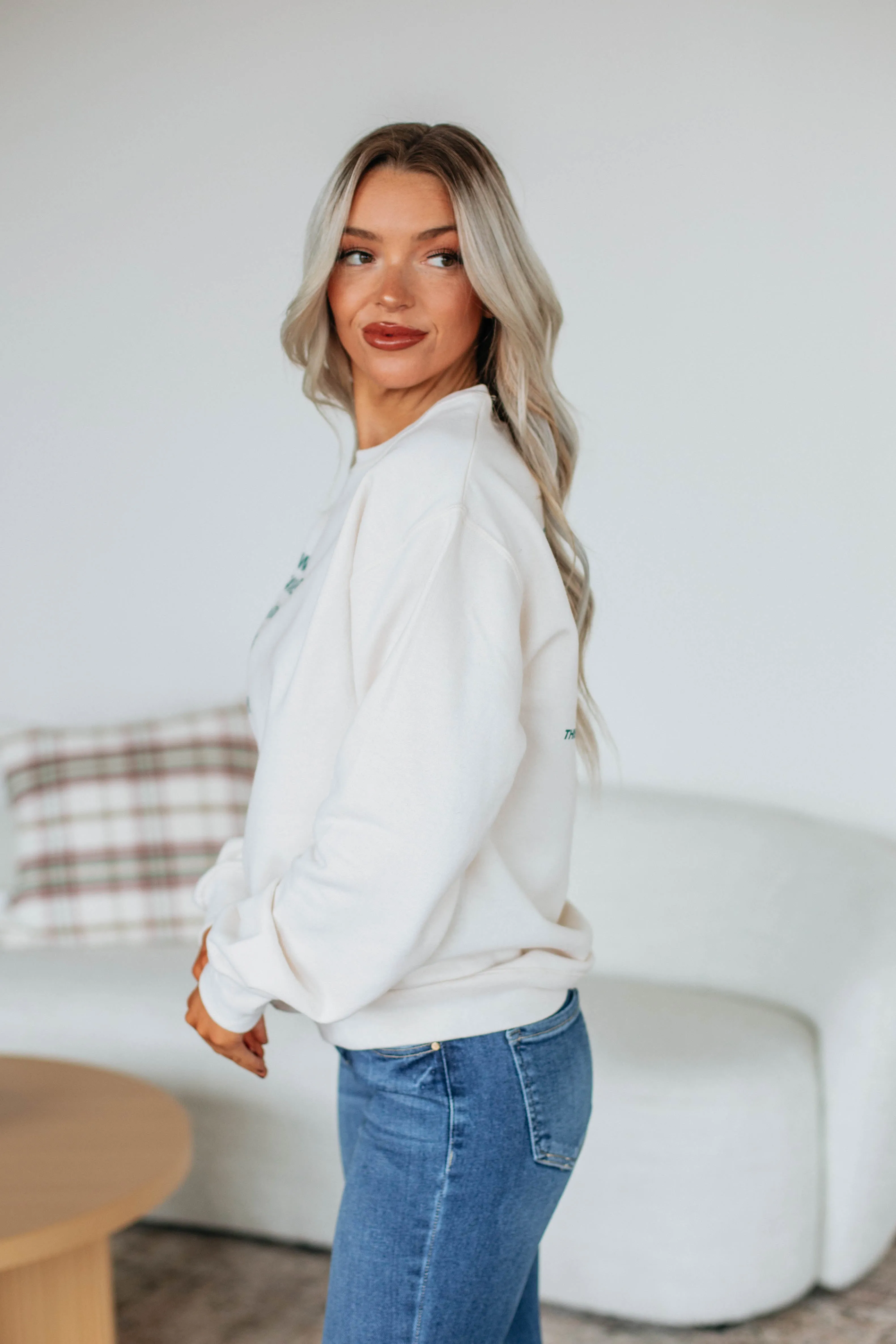 'Til January Crewneck sold by Wild Oak Boutique product image thumbnail 5