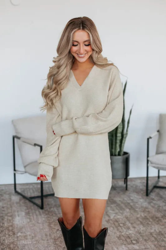 Ismene Sweater Dress sold by Wild Oak Boutique