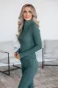 Rixie Ribbed Active Jacket - Spruce sold by Wild Oak Boutique