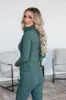 Rixie Ribbed Active Jacket - Spruce sold by Wild Oak Boutique
