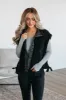 Verno Sherpa Vest - Black sold by Wild Oak Boutique