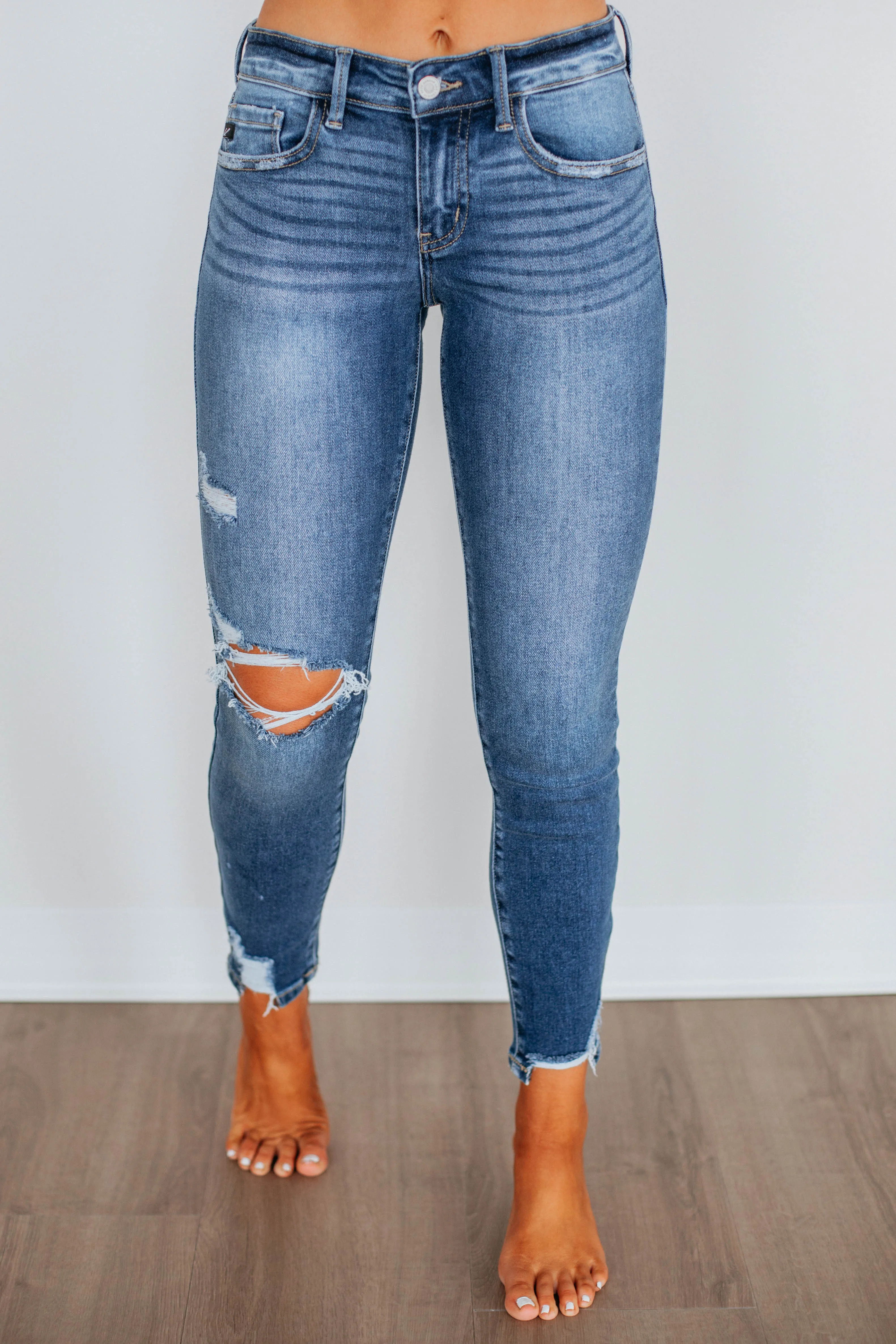 Weston KanCan Jeans - Dark Wash sold by Wild Oak Boutique product image thumbnail 5