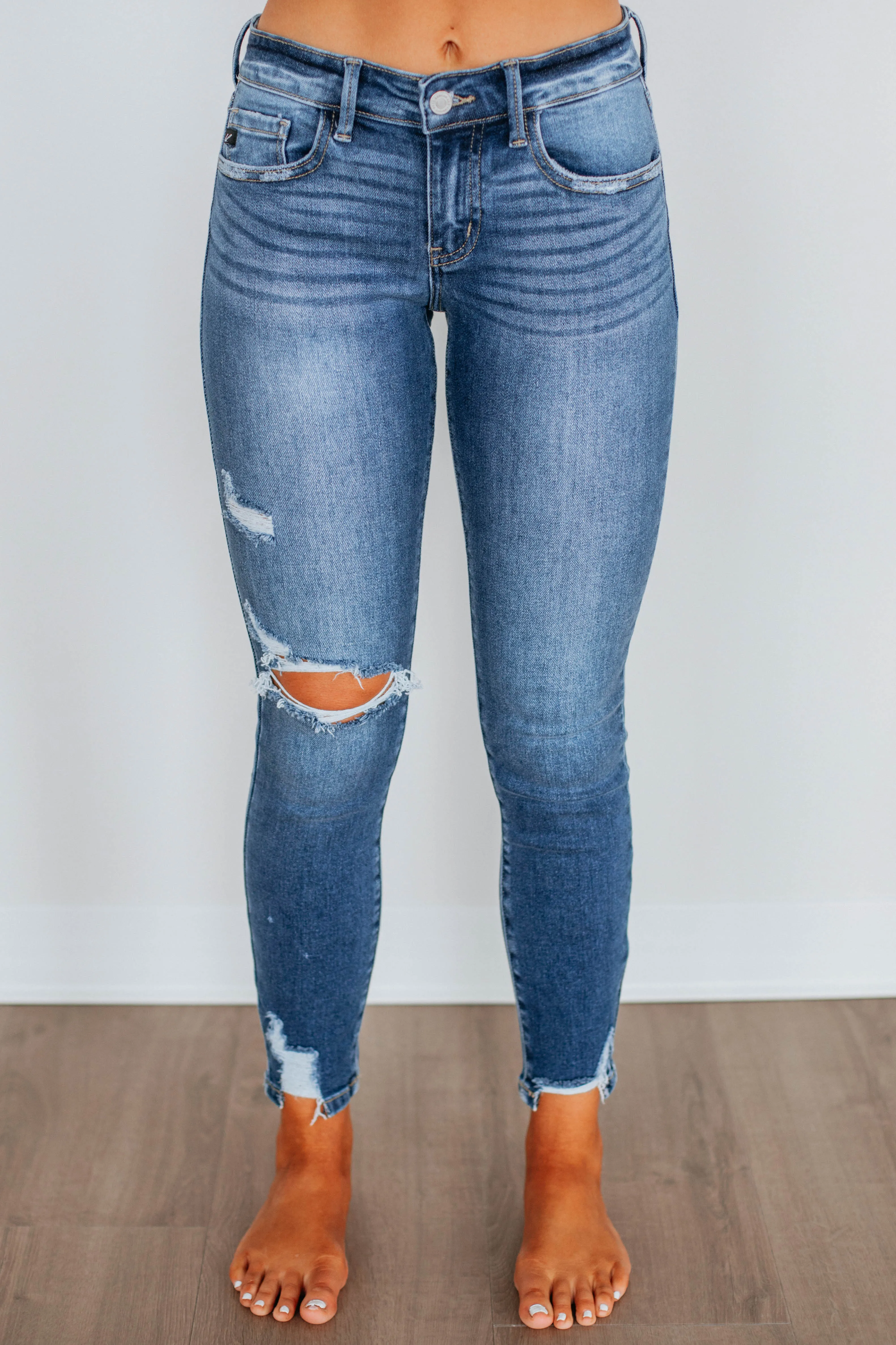 Weston KanCan Jeans - Dark Wash sold by Wild Oak Boutique product image thumbnail 3