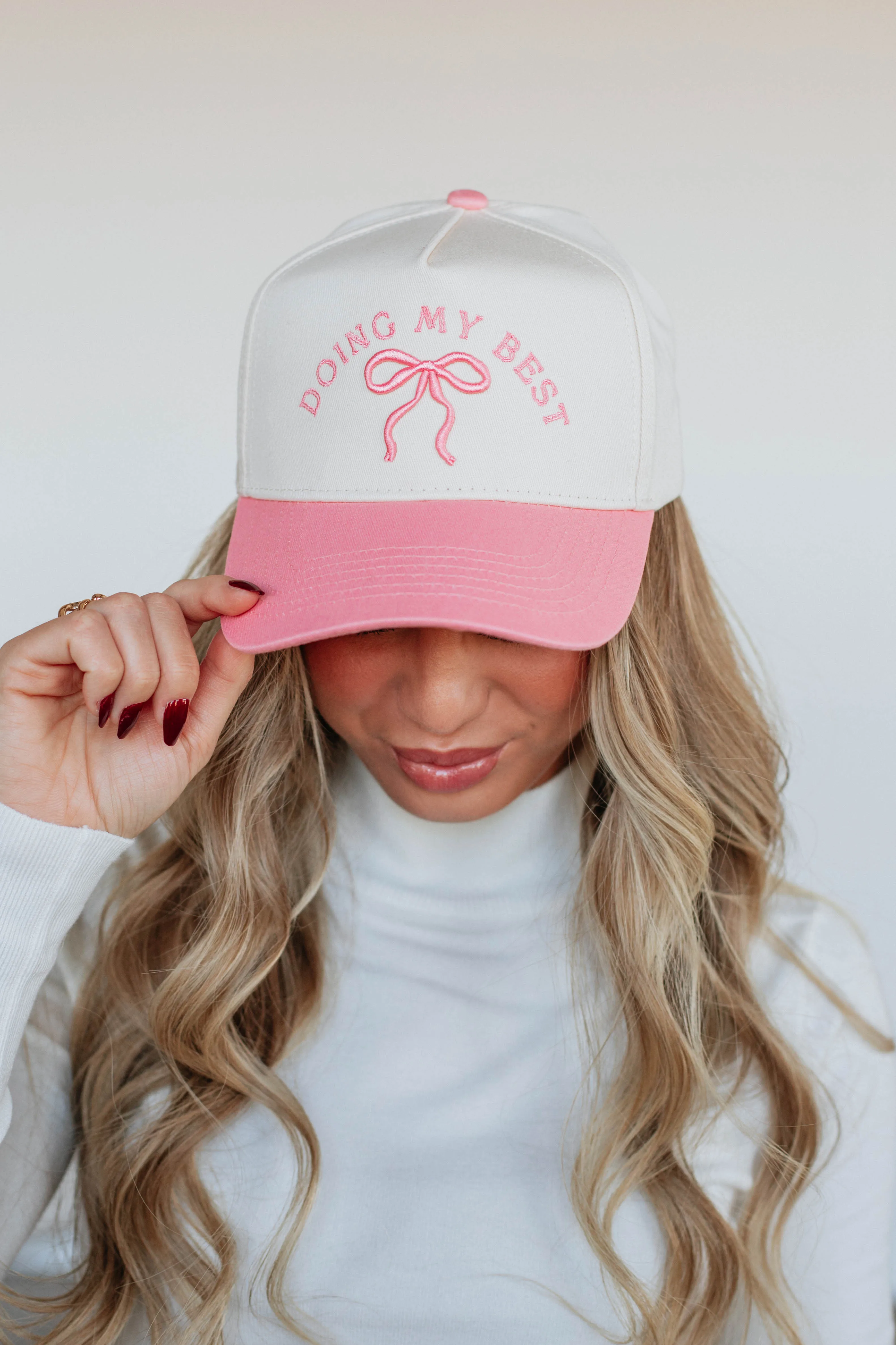 Doing My Best Trucker Hat sold by Wild Oak Boutique product image thumbnail 2