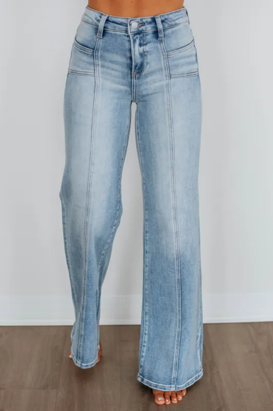 Rozlyn Risen Jeans - Medium Wash sold by Wild Oak Boutique