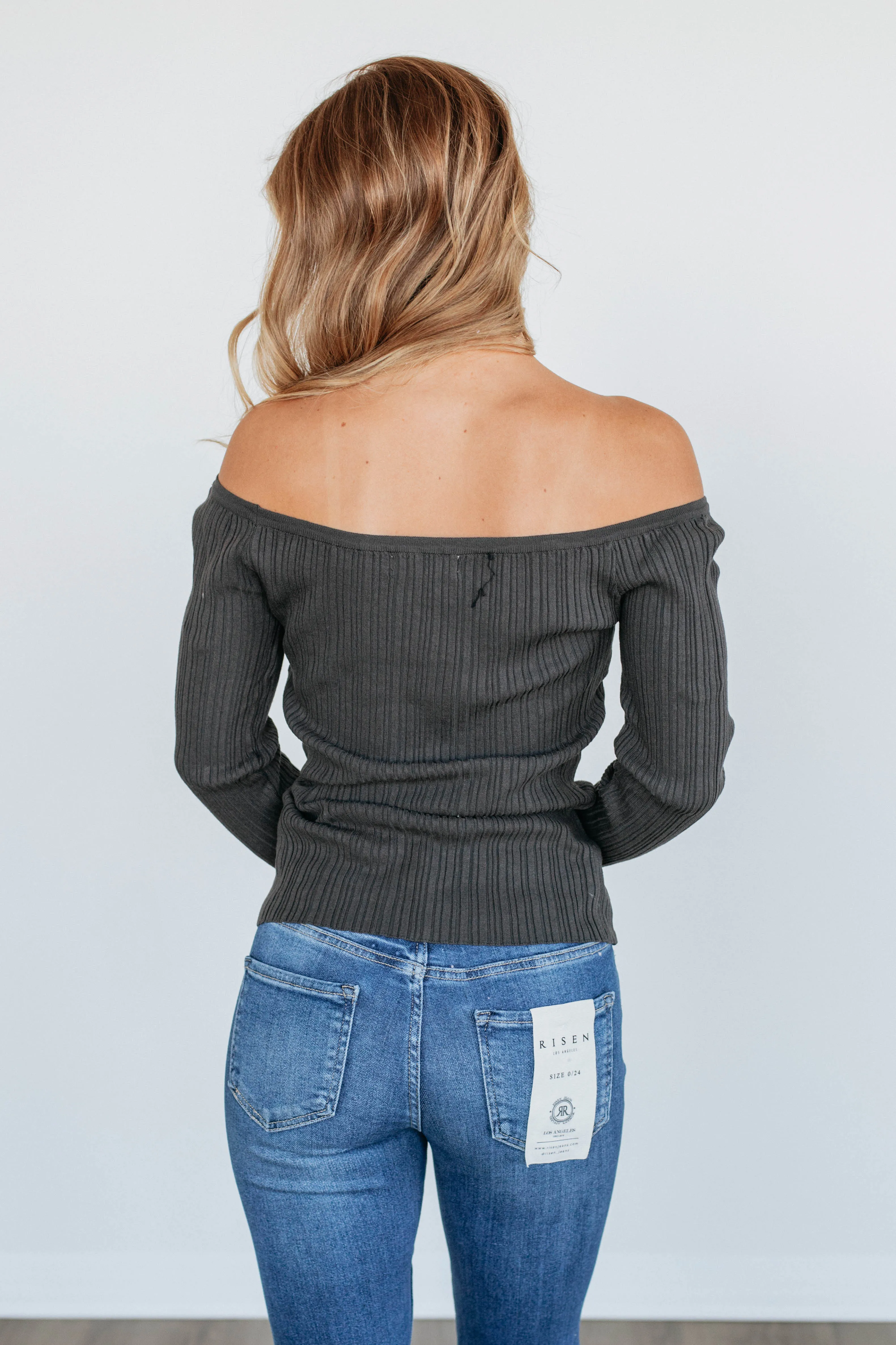 Loren Ribbed Top sold by Wild Oak Boutique product image thumbnail 5