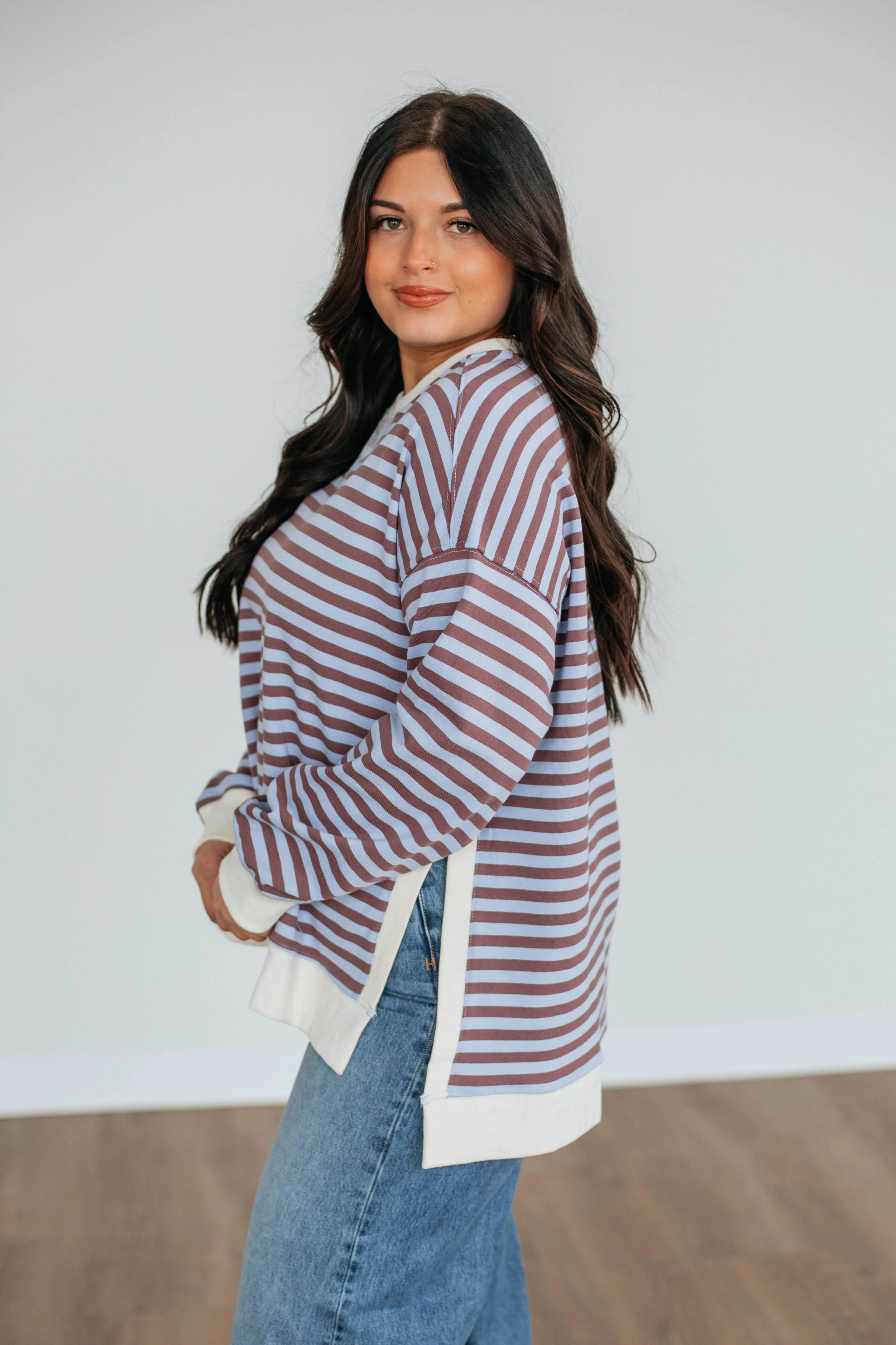 Tinsley Striped Top sold by Wild Oak Boutique product image thumbnail 5