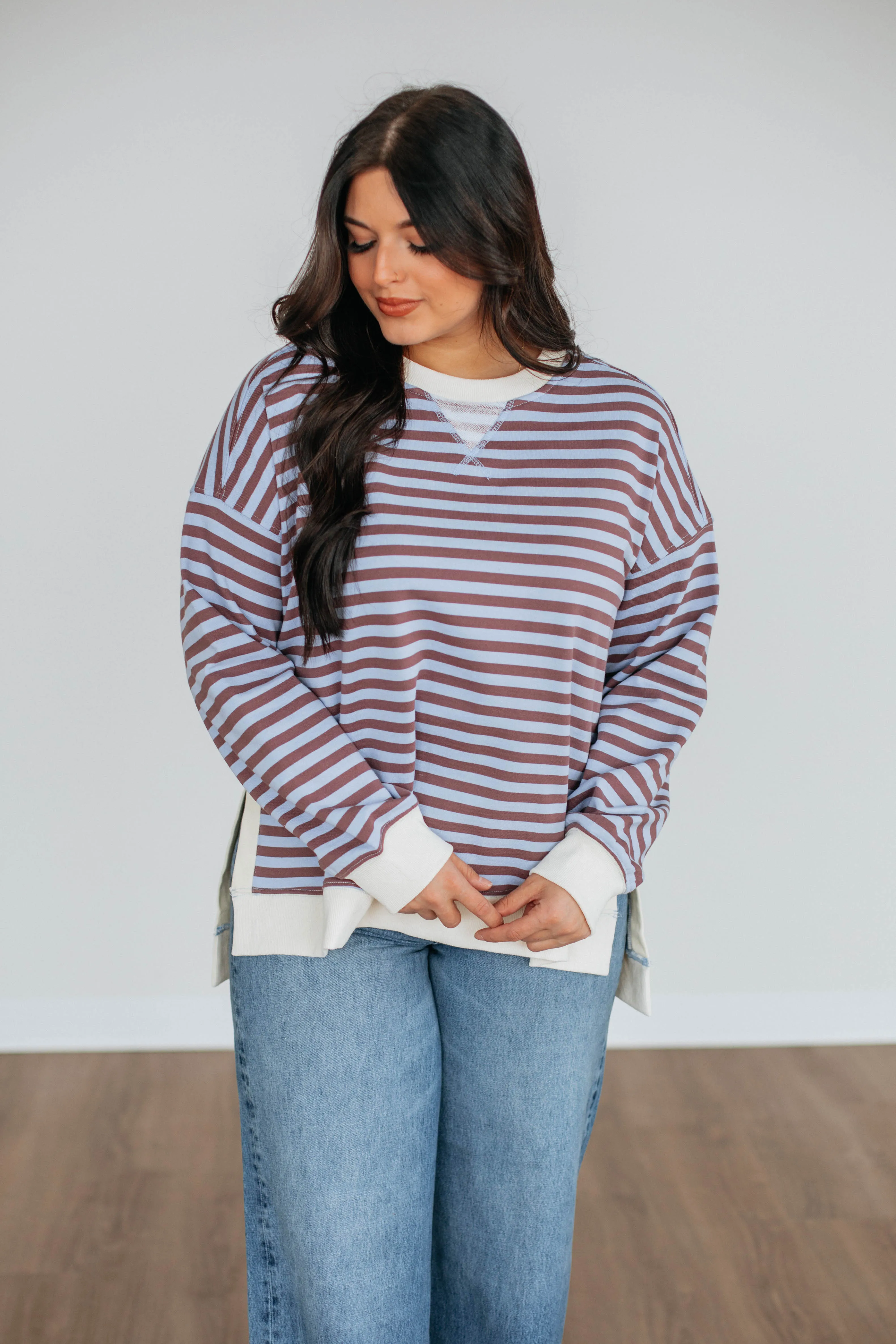Tinsley Striped Top sold by Wild Oak Boutique product image thumbnail 4