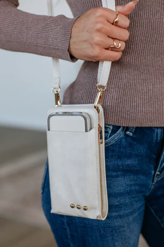 Polly Double Duty Bag - Cream sold by Wild Oak Boutique