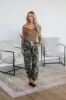 Maverick Cargo Pants - Dark Olive sold by Wild Oak Boutique