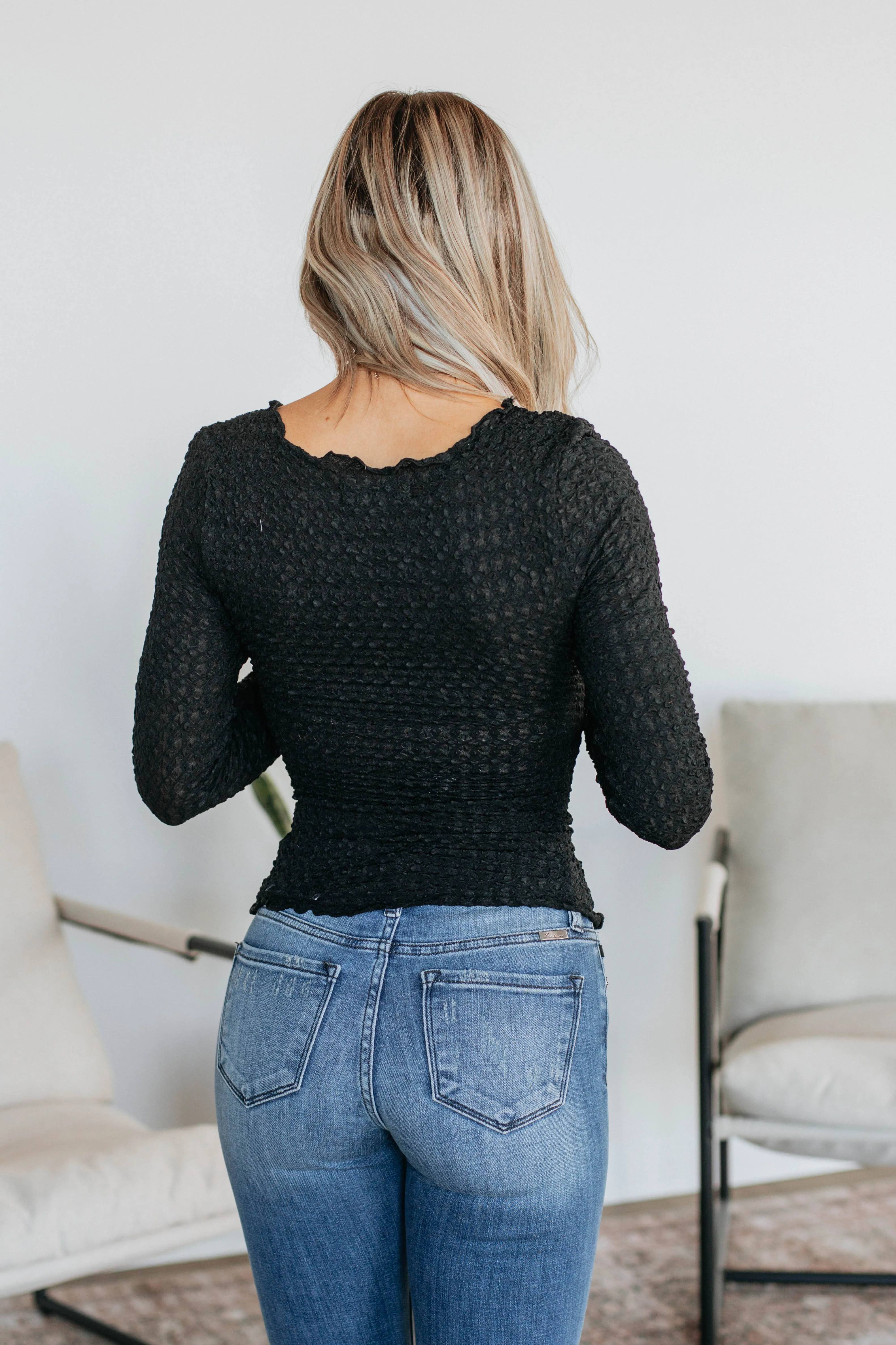 Felicity Top - Black sold by Wild Oak Boutique product image thumbnail 5