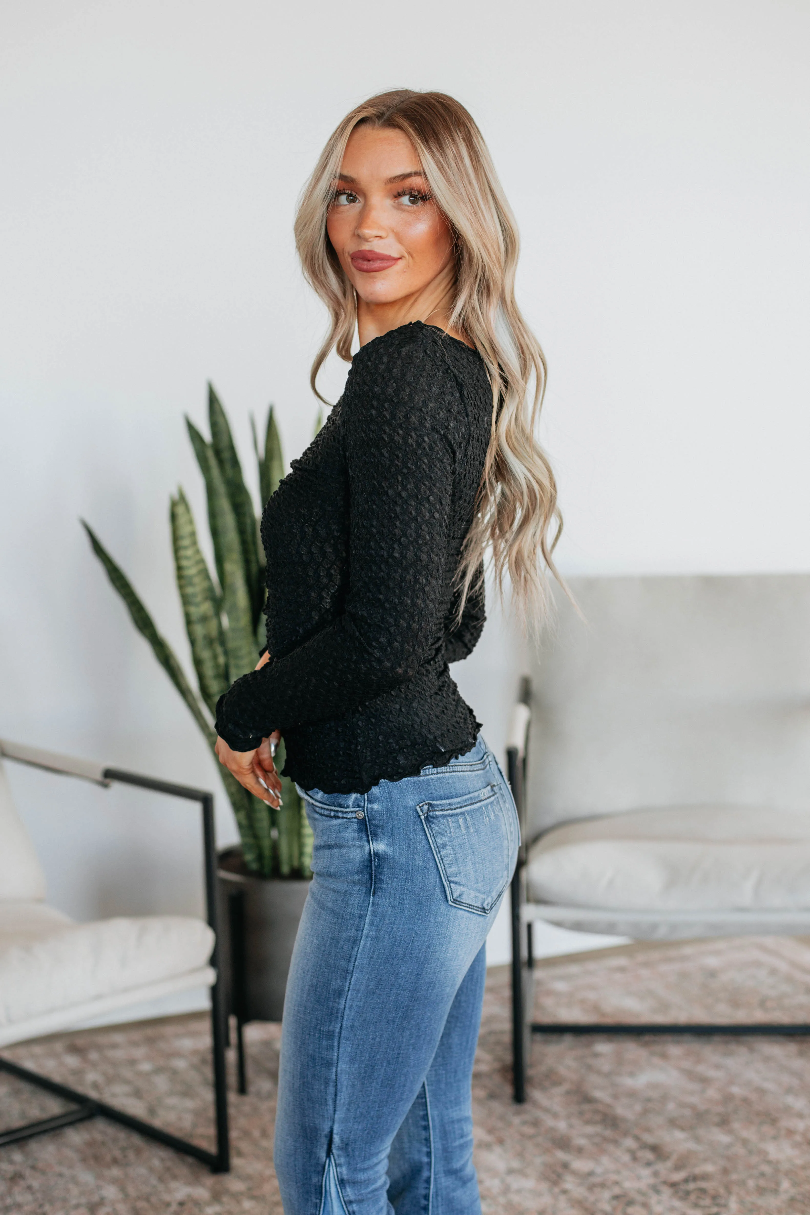 Felicity Top - Black sold by Wild Oak Boutique product image thumbnail 3