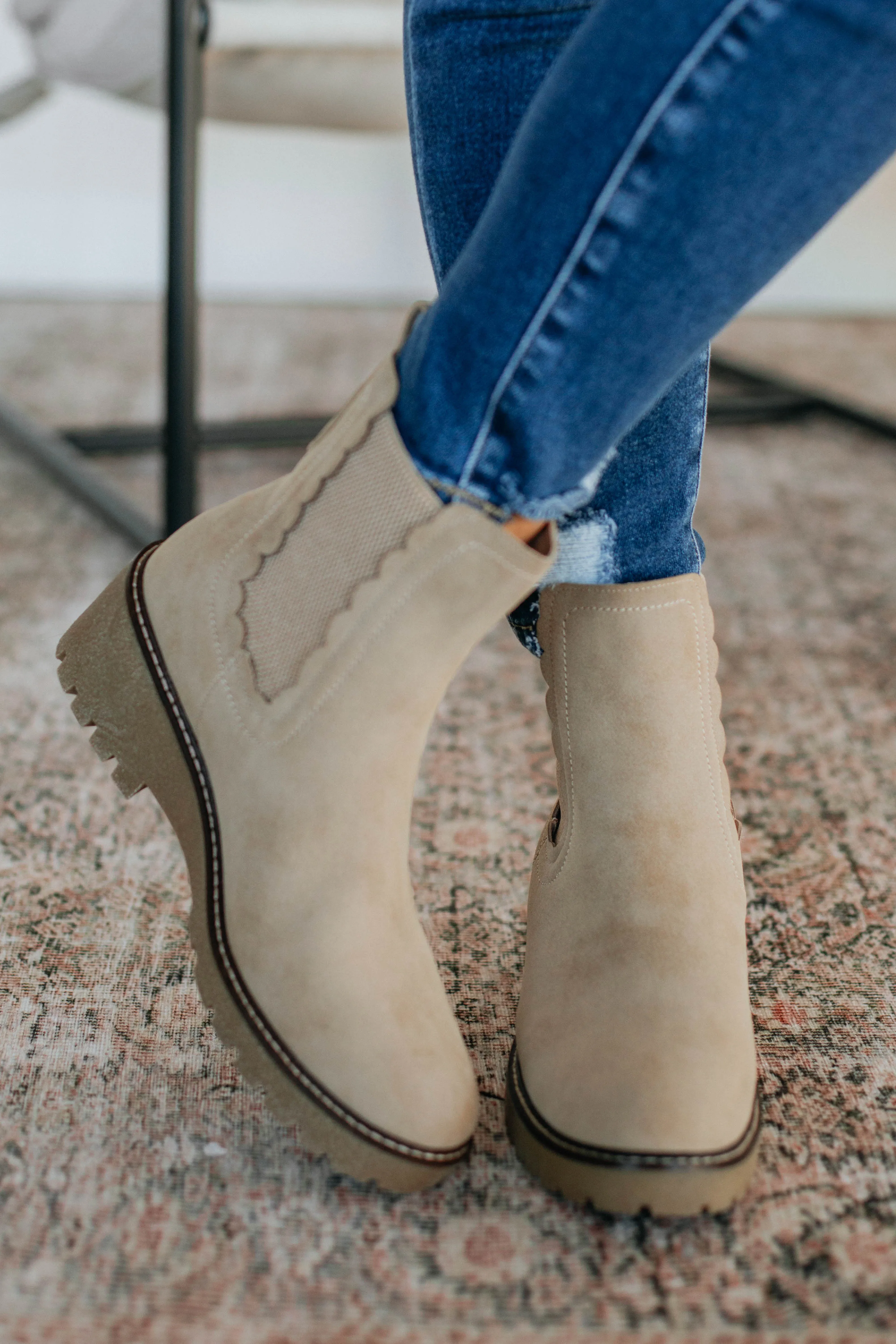 Holding You Responsible Boots - Sand sold by Wild Oak Boutique product image thumbnail 2