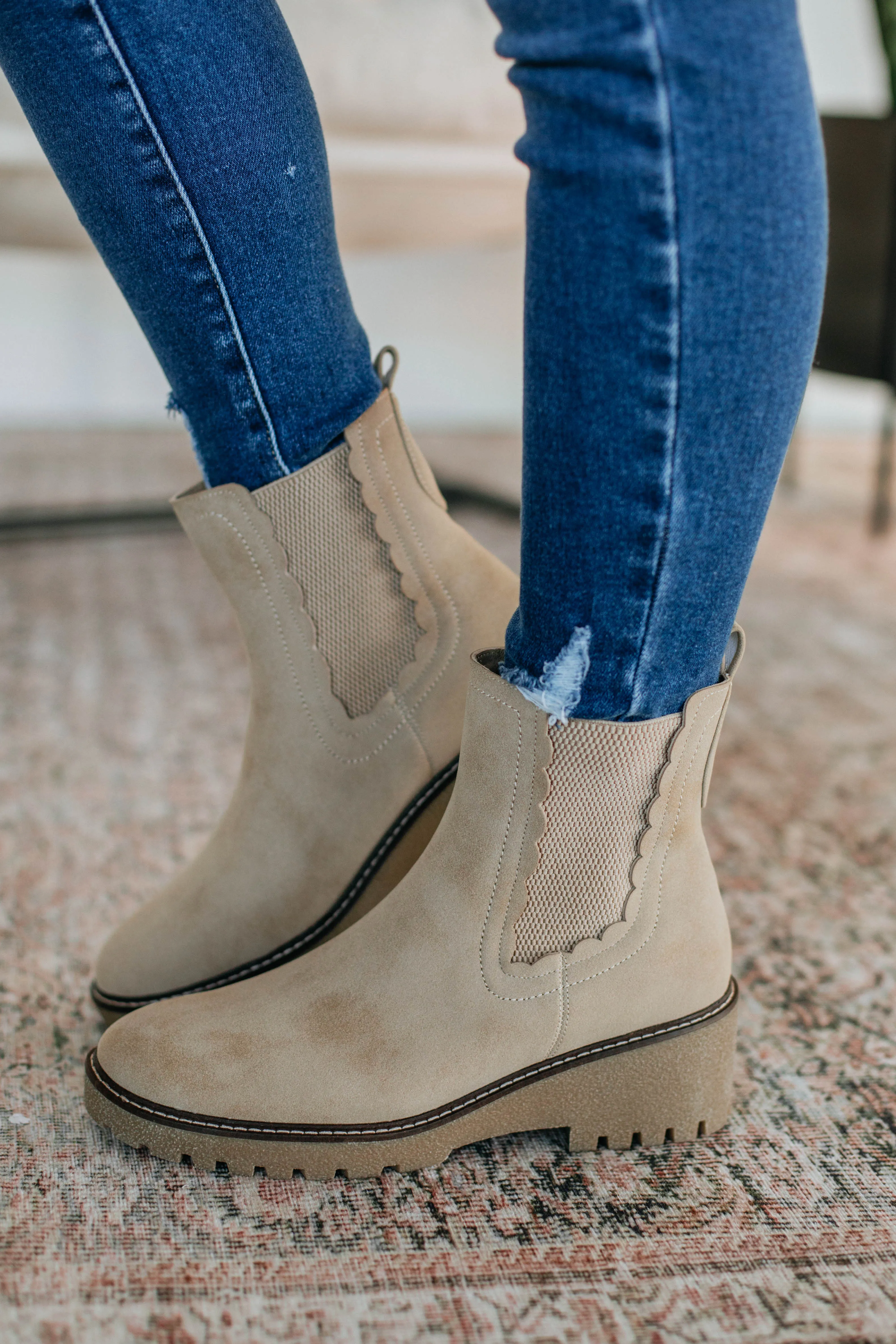 Holding You Responsible Boots - Sand sold by Wild Oak Boutique