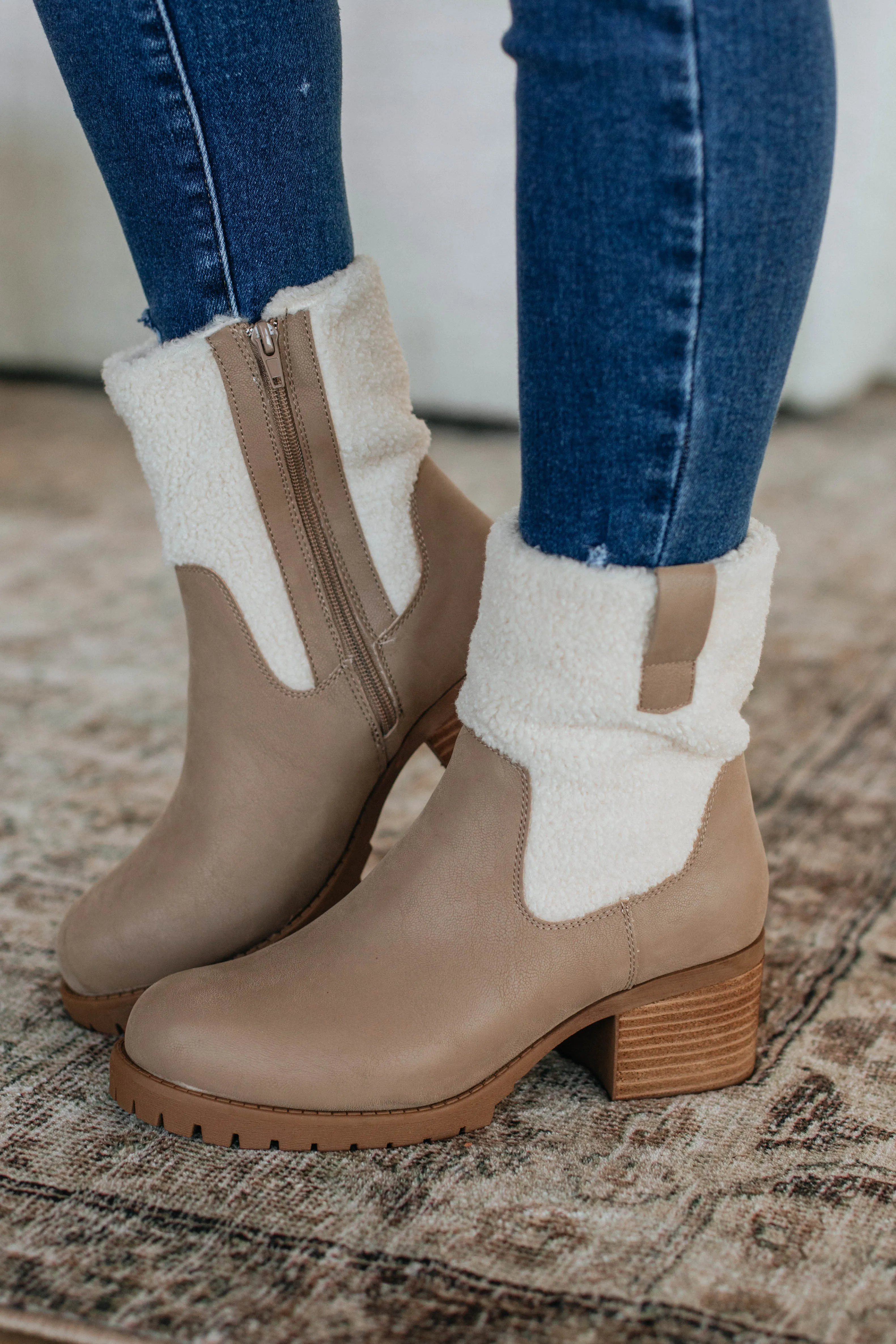 Thinking It Over Boots - Taupe sold by Wild Oak Boutique product image thumbnail 5