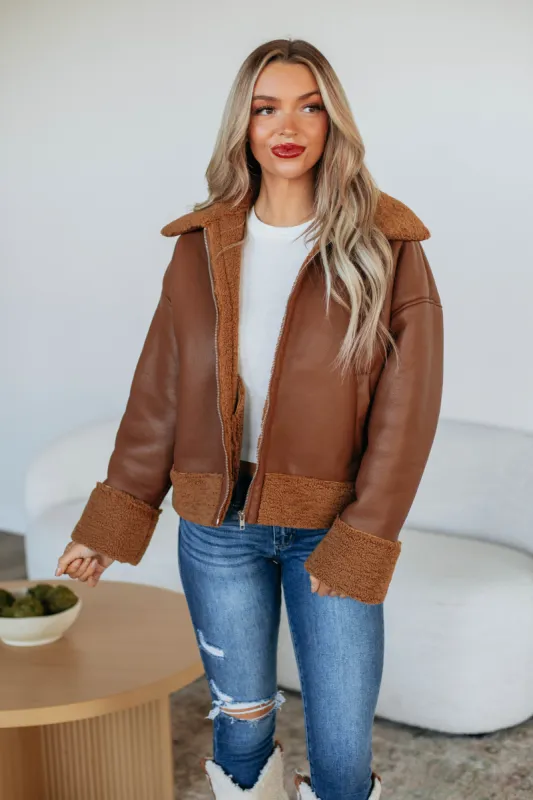 Dutton Leather Jacket sold by Wild Oak Boutique