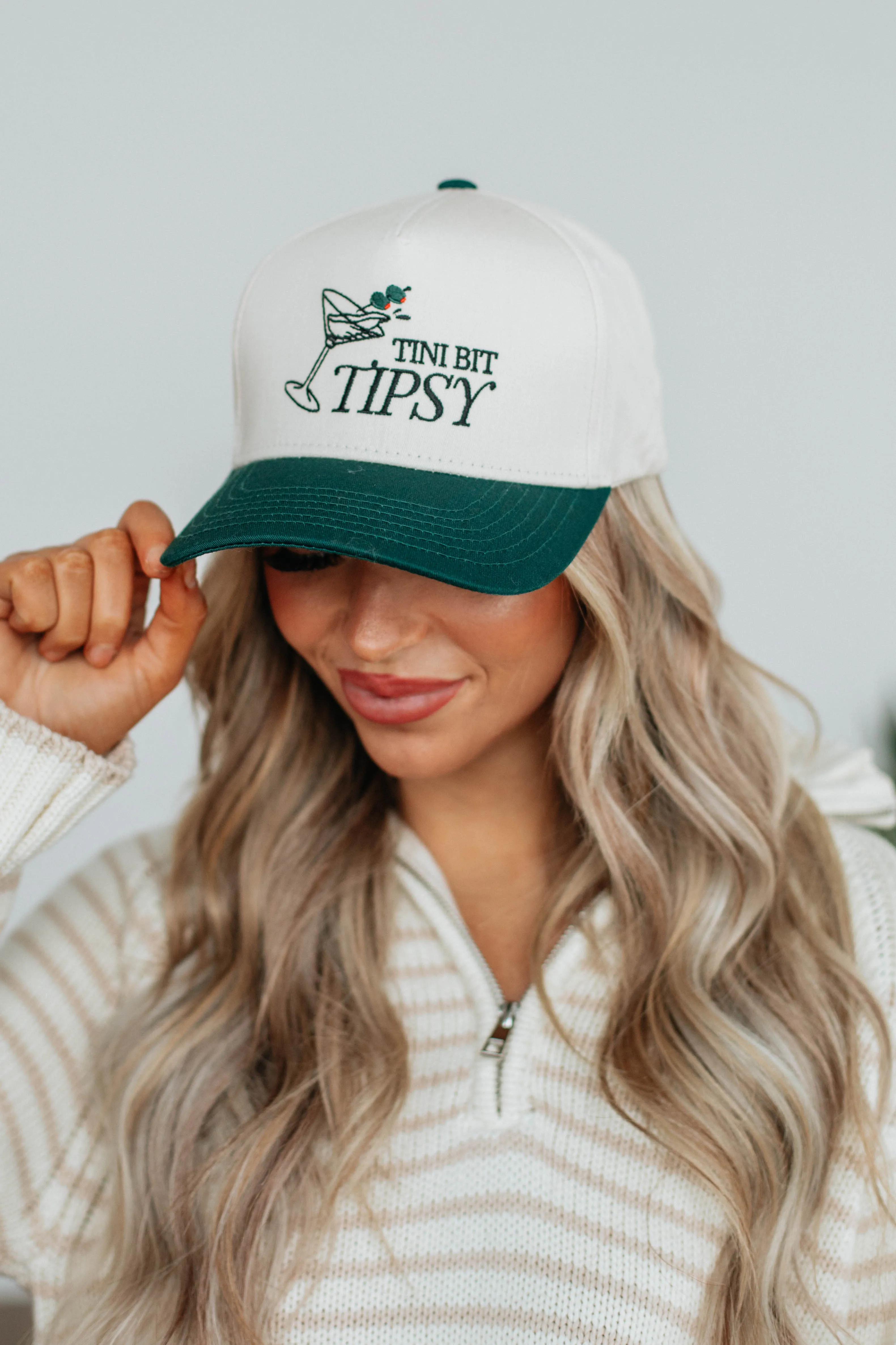 Tini Bit Tipsy Trucker Hat sold by Wild Oak Boutique product image thumbnail 4