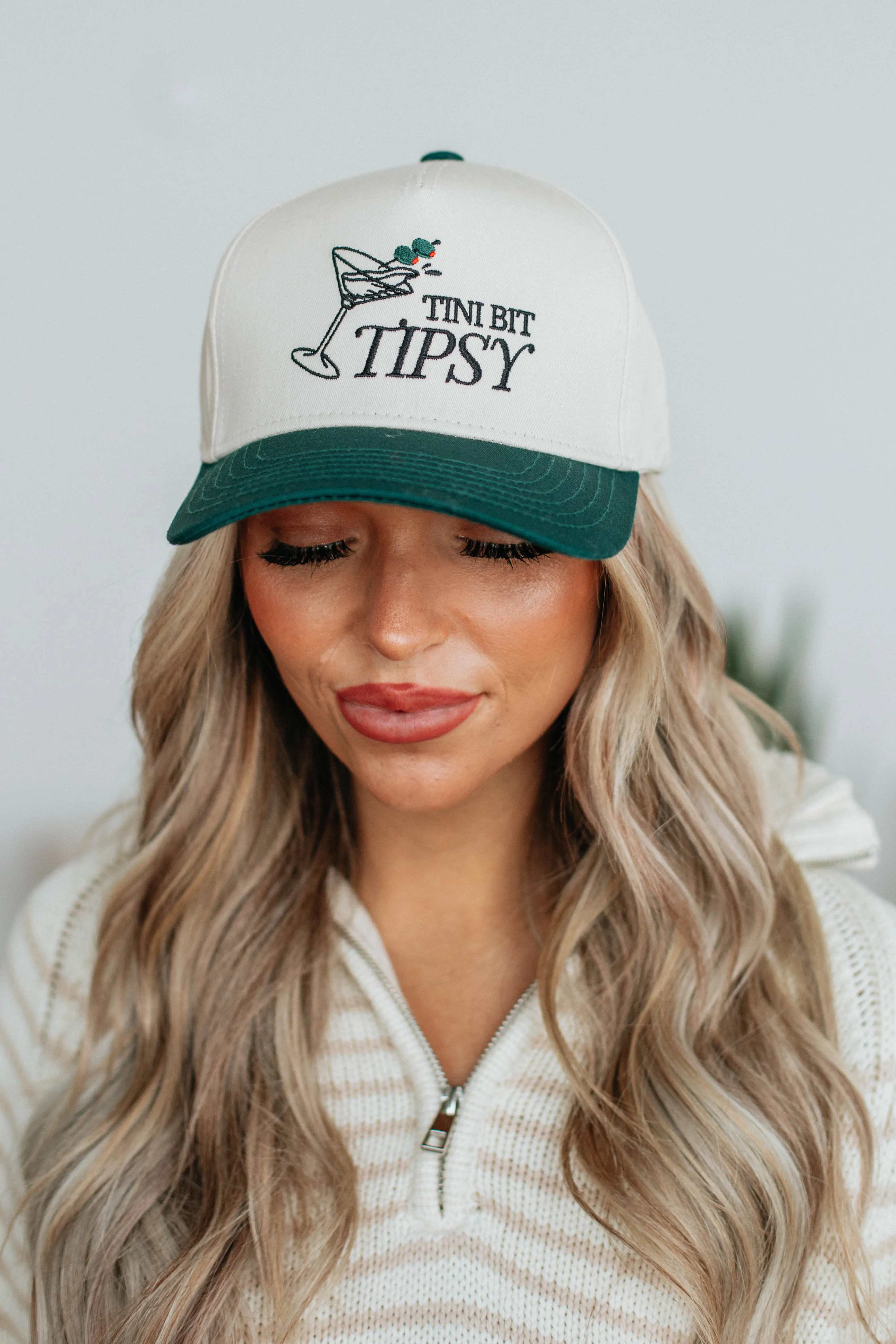 Tini Bit Tipsy Trucker Hat sold by Wild Oak Boutique product image thumbnail 3