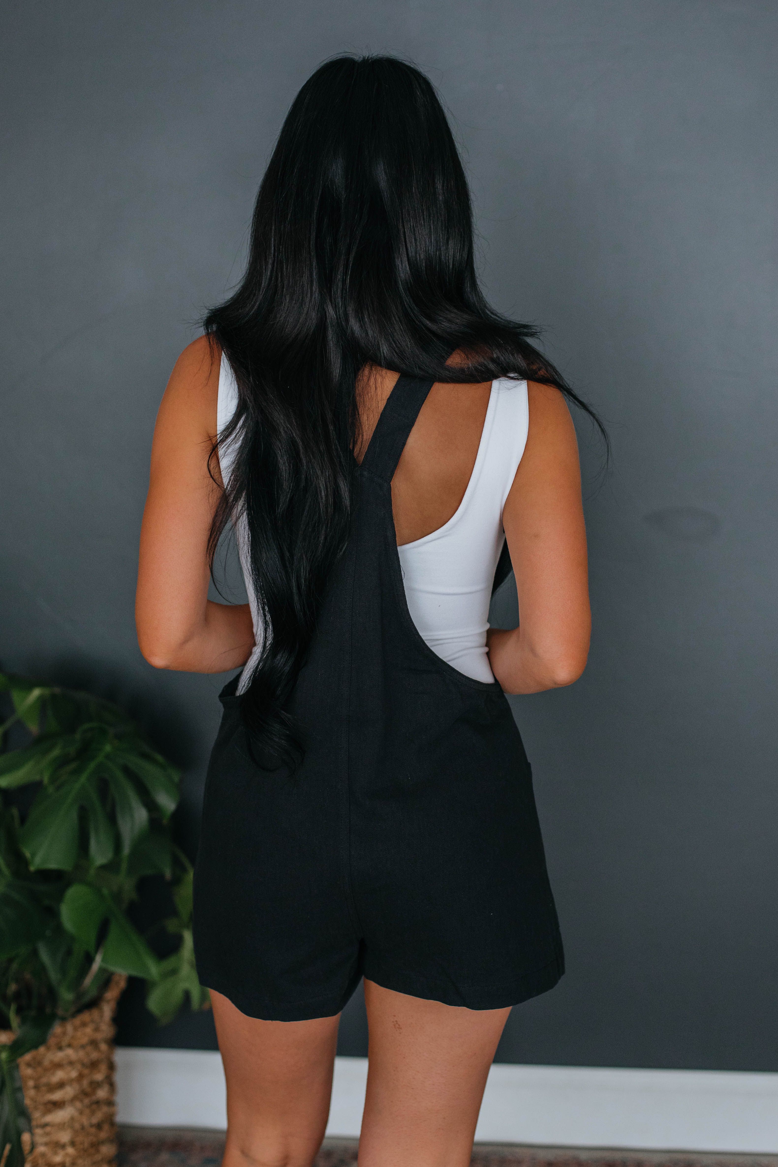 Hampton Romper - Black sold by Wild Oak Boutique product image thumbnail 5