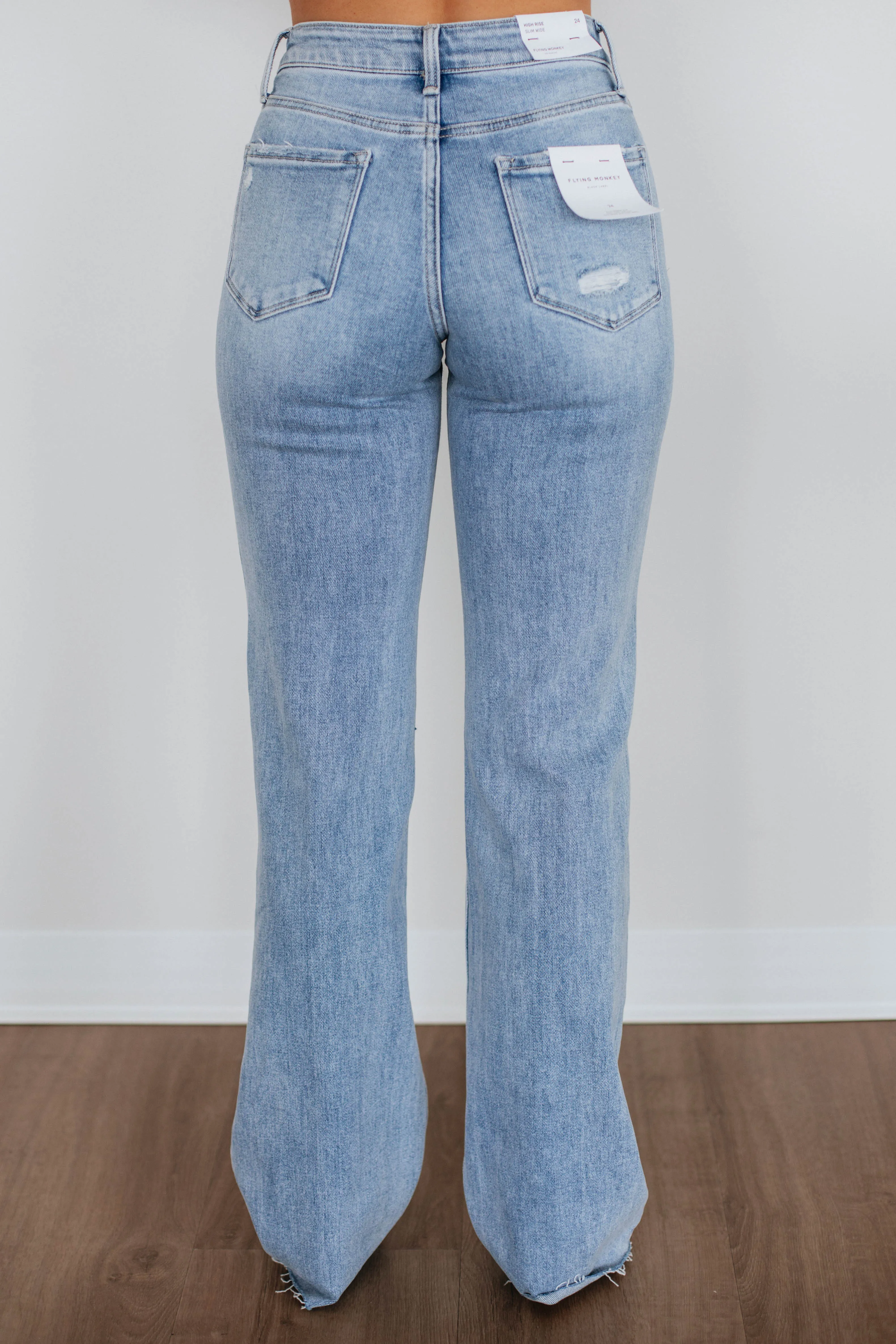 Nellie Flying Monkey Jeans sold by Wild Oak Boutique product image thumbnail 4
