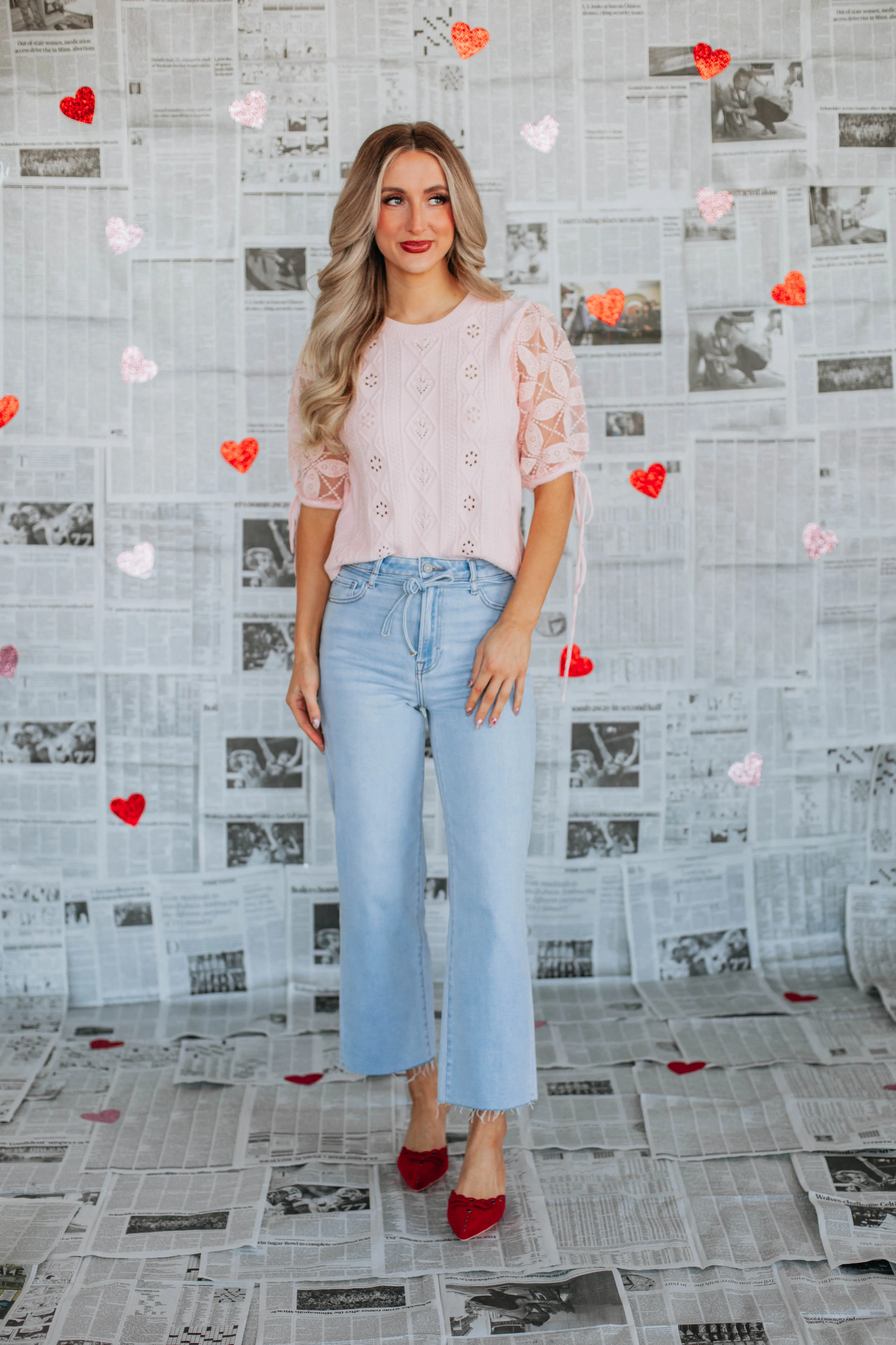 Christelle Sweater Top - Ballet sold by Wild Oak Boutique product image thumbnail 3