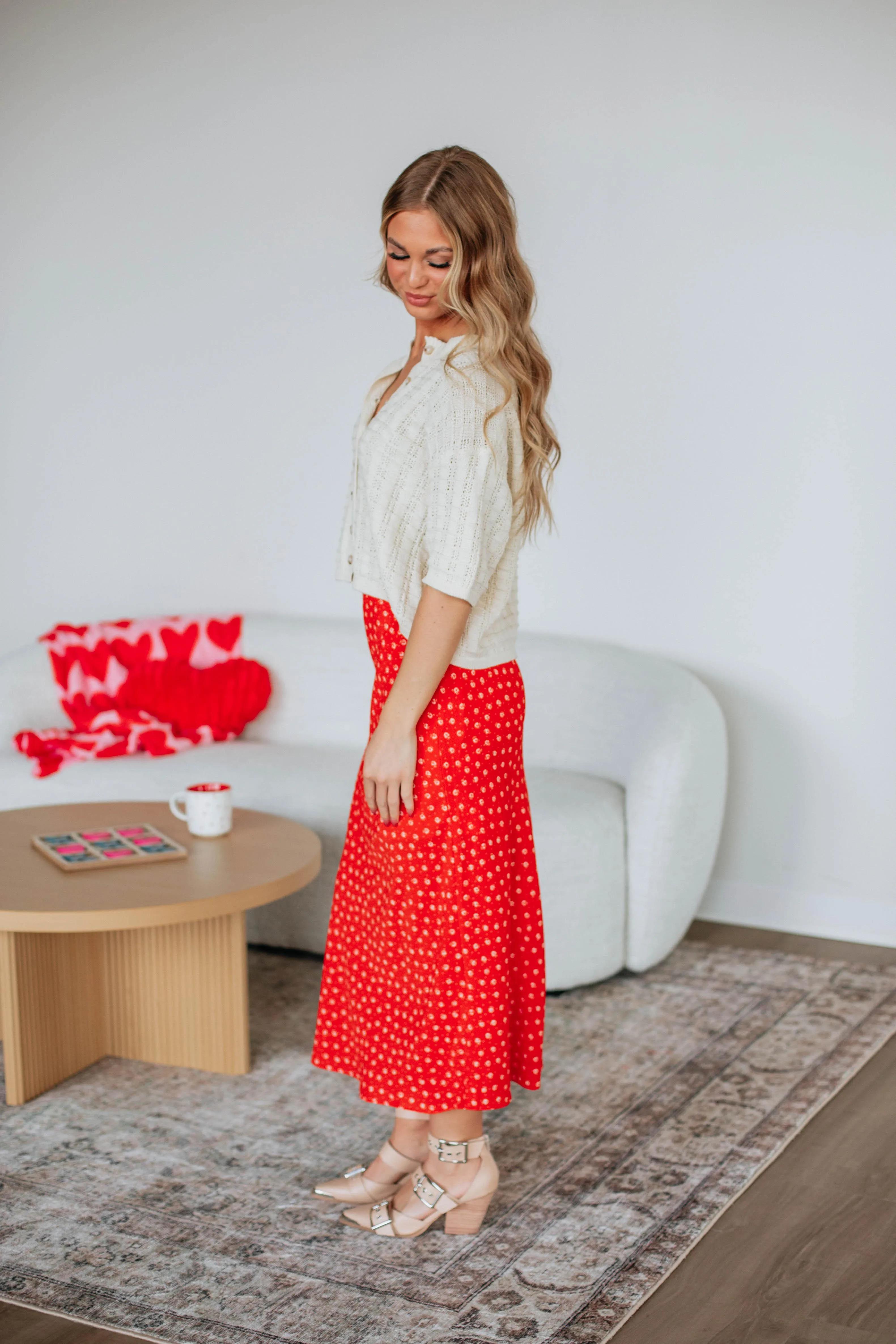 Malany Floral Skirt sold by Wild Oak Boutique product image thumbnail 4