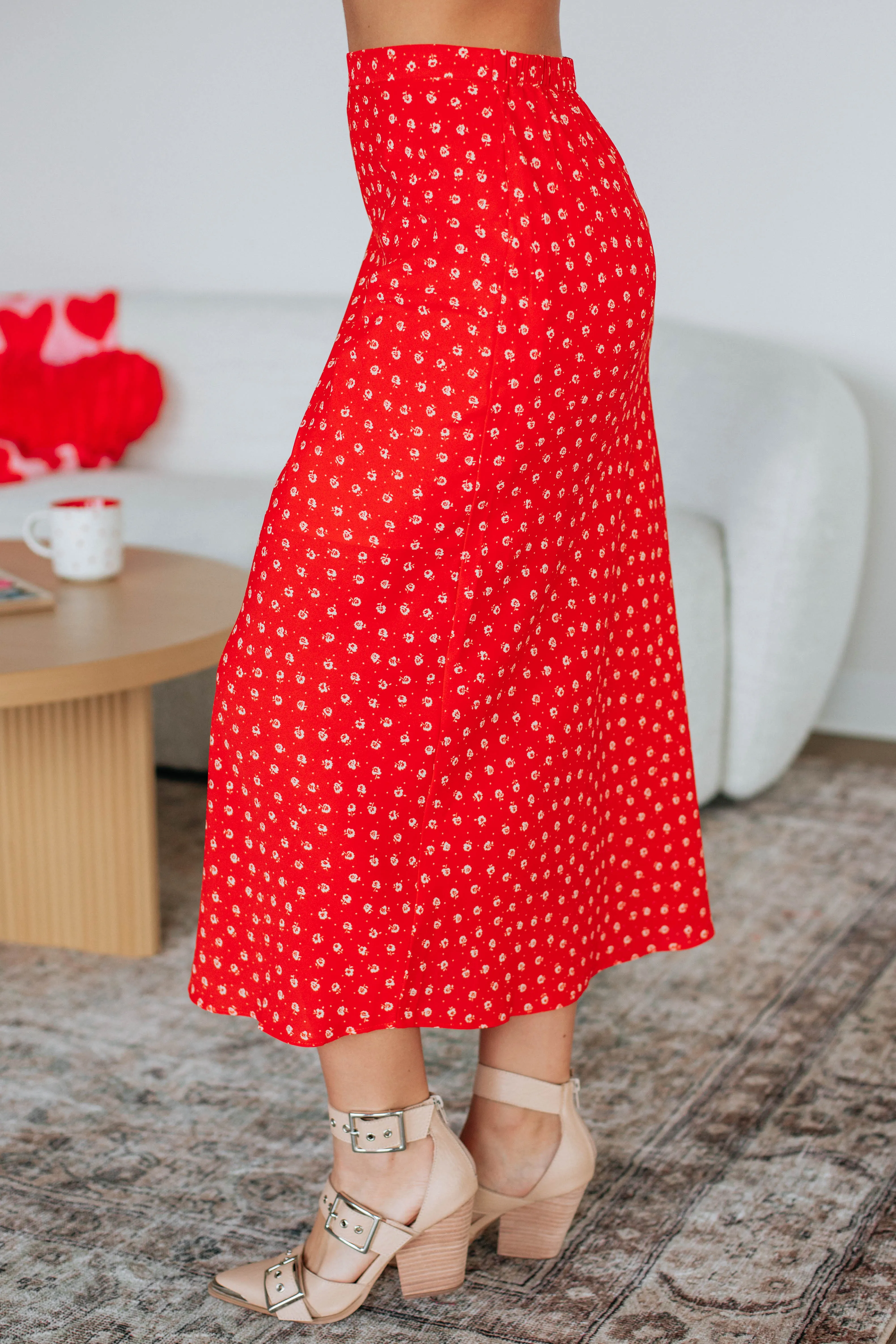 Malany Floral Skirt sold by Wild Oak Boutique product image thumbnail 3