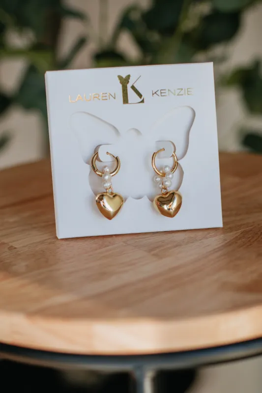 Pearl-fect Passion Earrings sold by Wild Oak Boutique