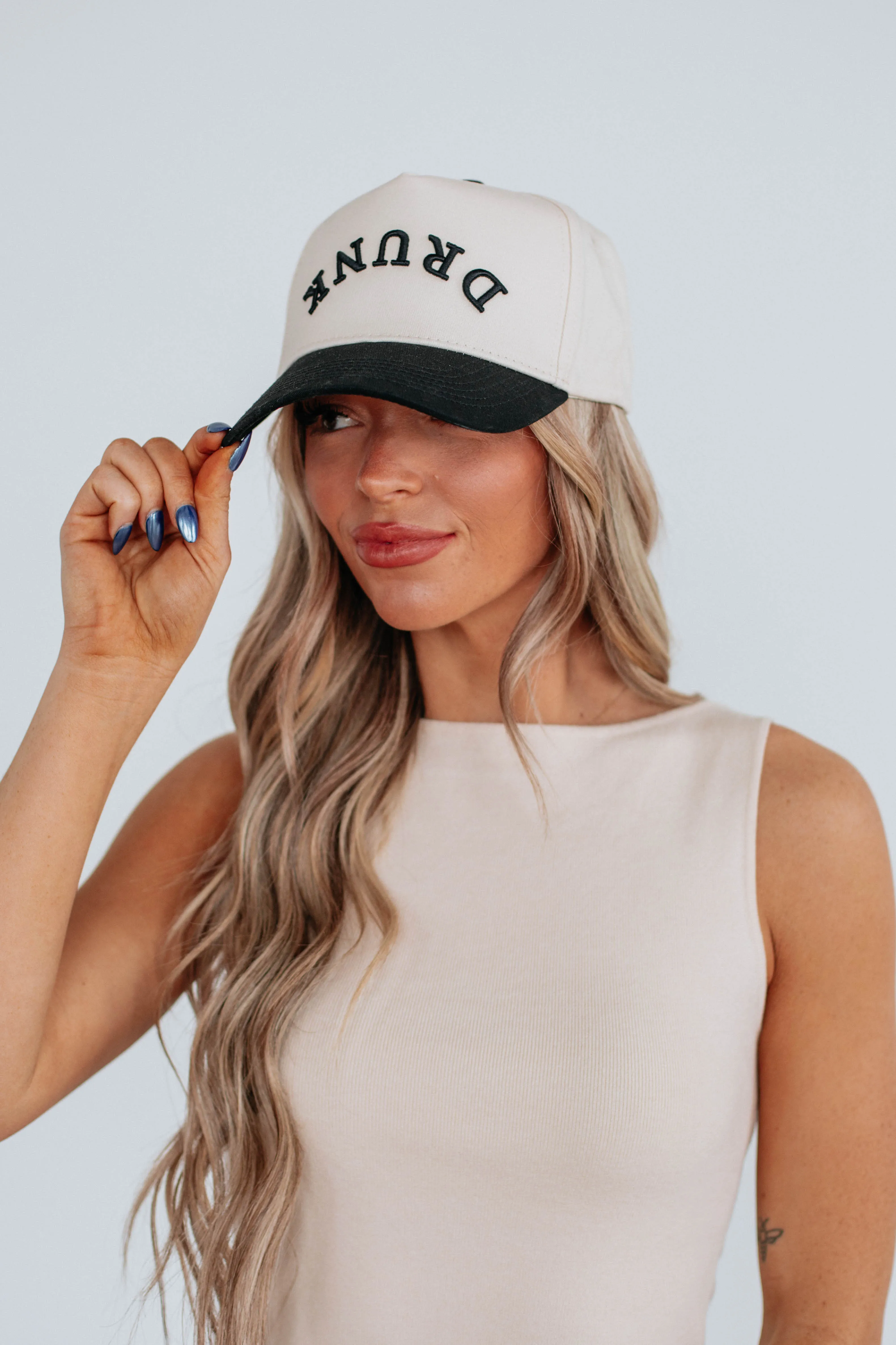 Drunk Trucker Hat sold by Wild Oak Boutique product image thumbnail 3