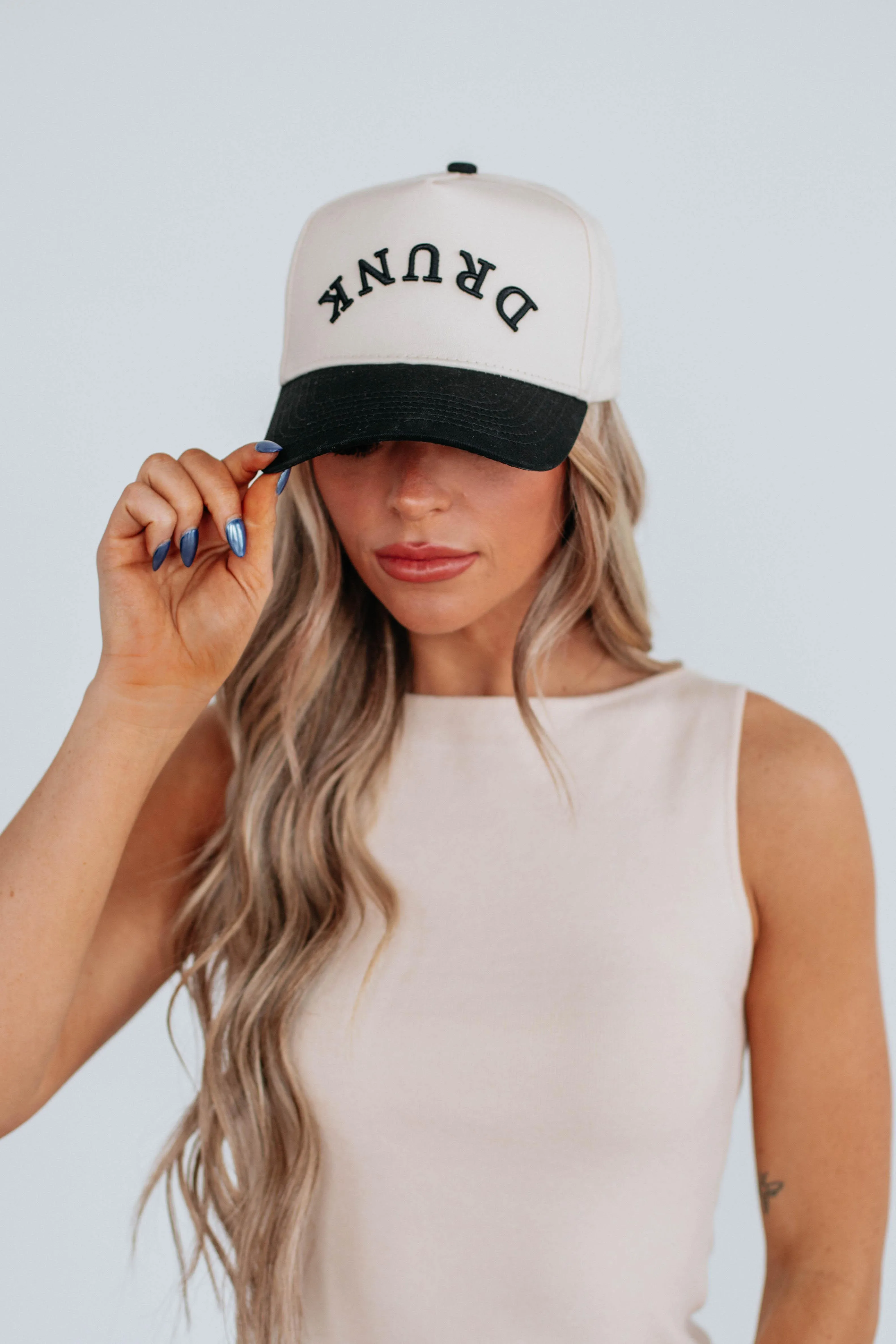 Drunk Trucker Hat sold by Wild Oak Boutique product image thumbnail 2