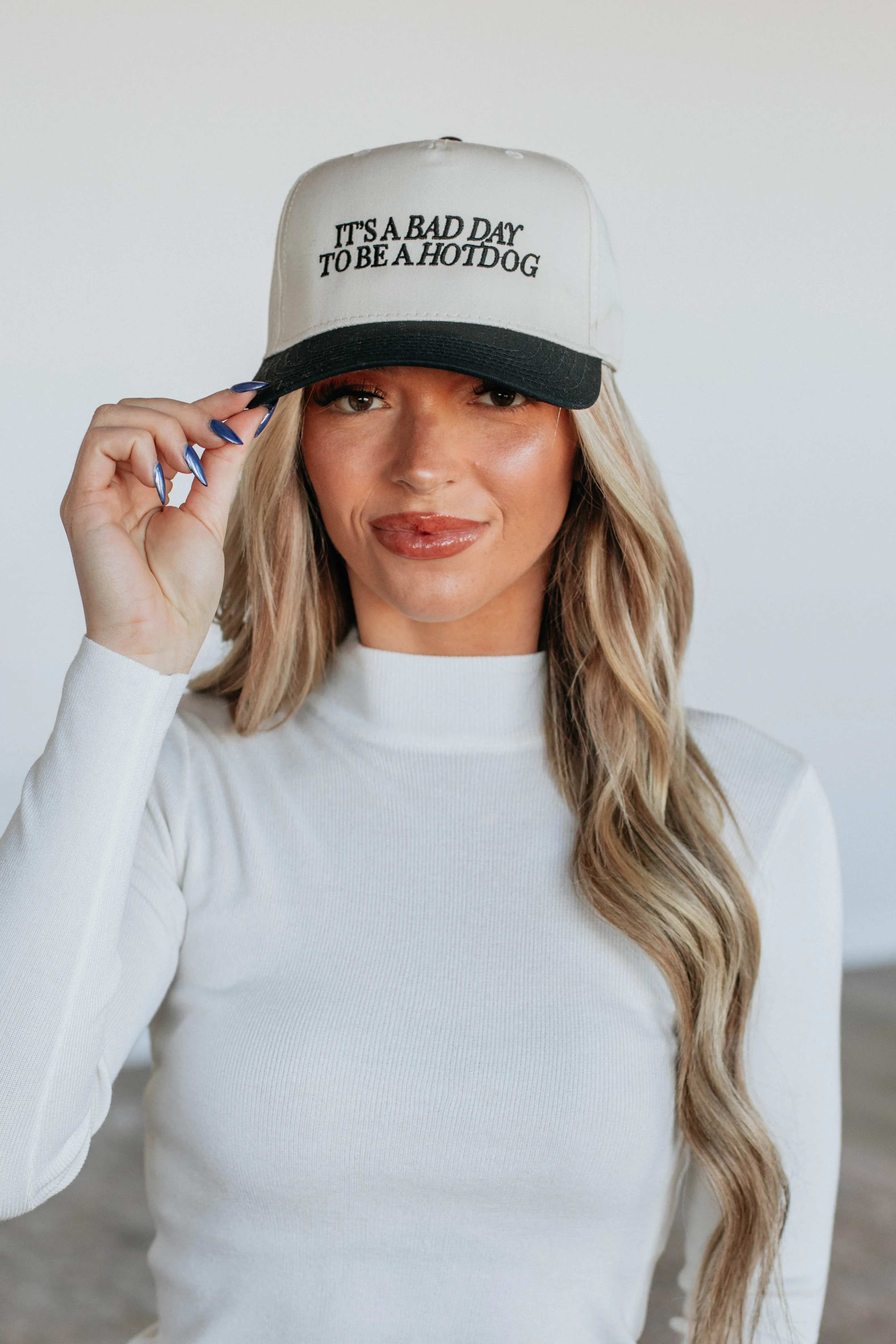 It's A Bad Day To Be A Hotdog Trucker Hat sold by Wild Oak Boutique product image thumbnail 3