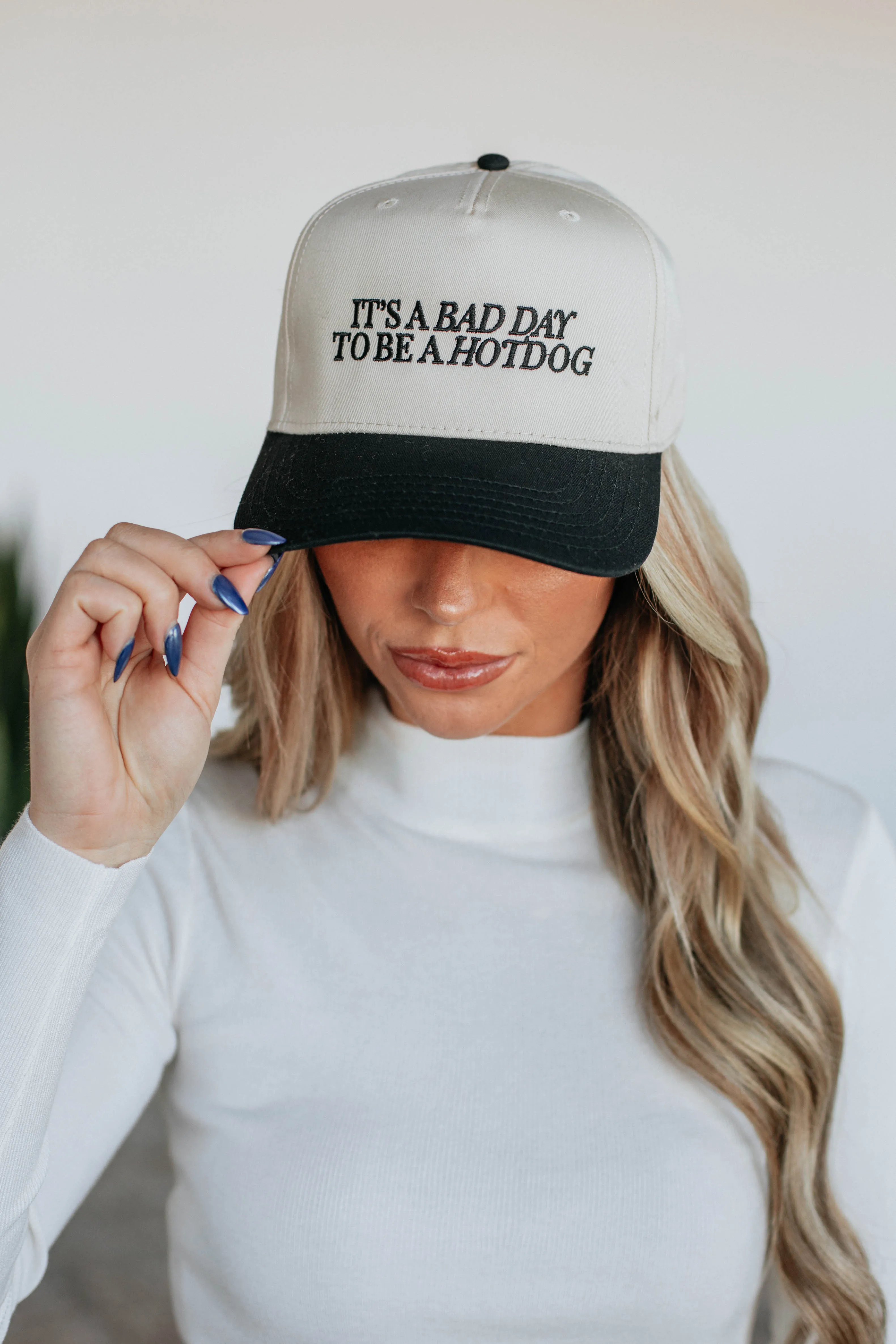 It's A Bad Day To Be A Hotdog Trucker Hat sold by Wild Oak Boutique product image thumbnail 2