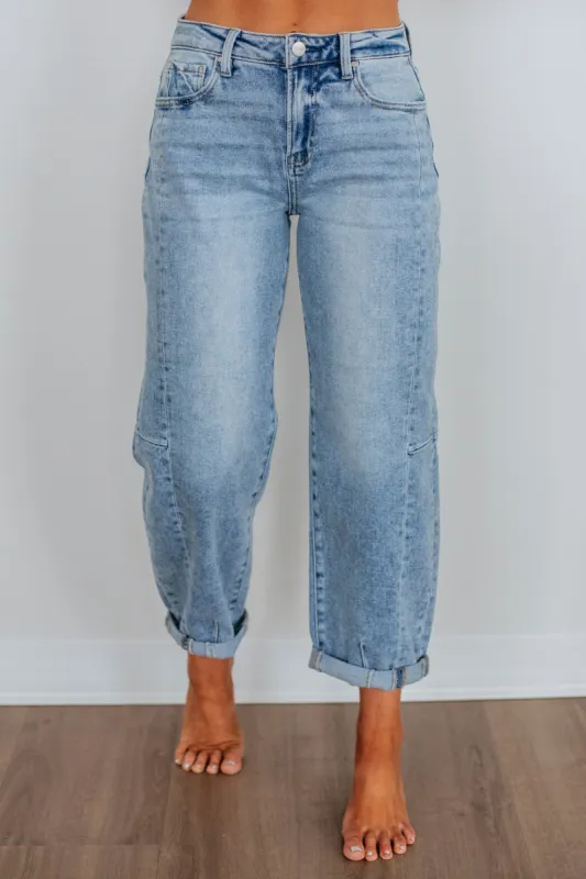 Jaden Risen Jeans - Medium Wash sold by Wild Oak Boutique