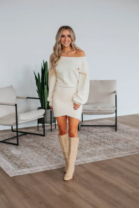Chandelle Sweater Dress sold by Wild Oak Boutique