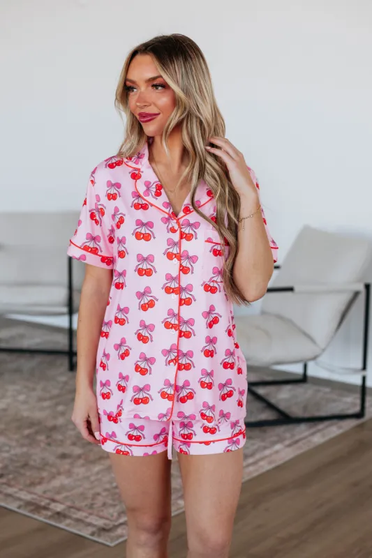 Girl's Night In Pajama Set sold by Wild Oak Boutique