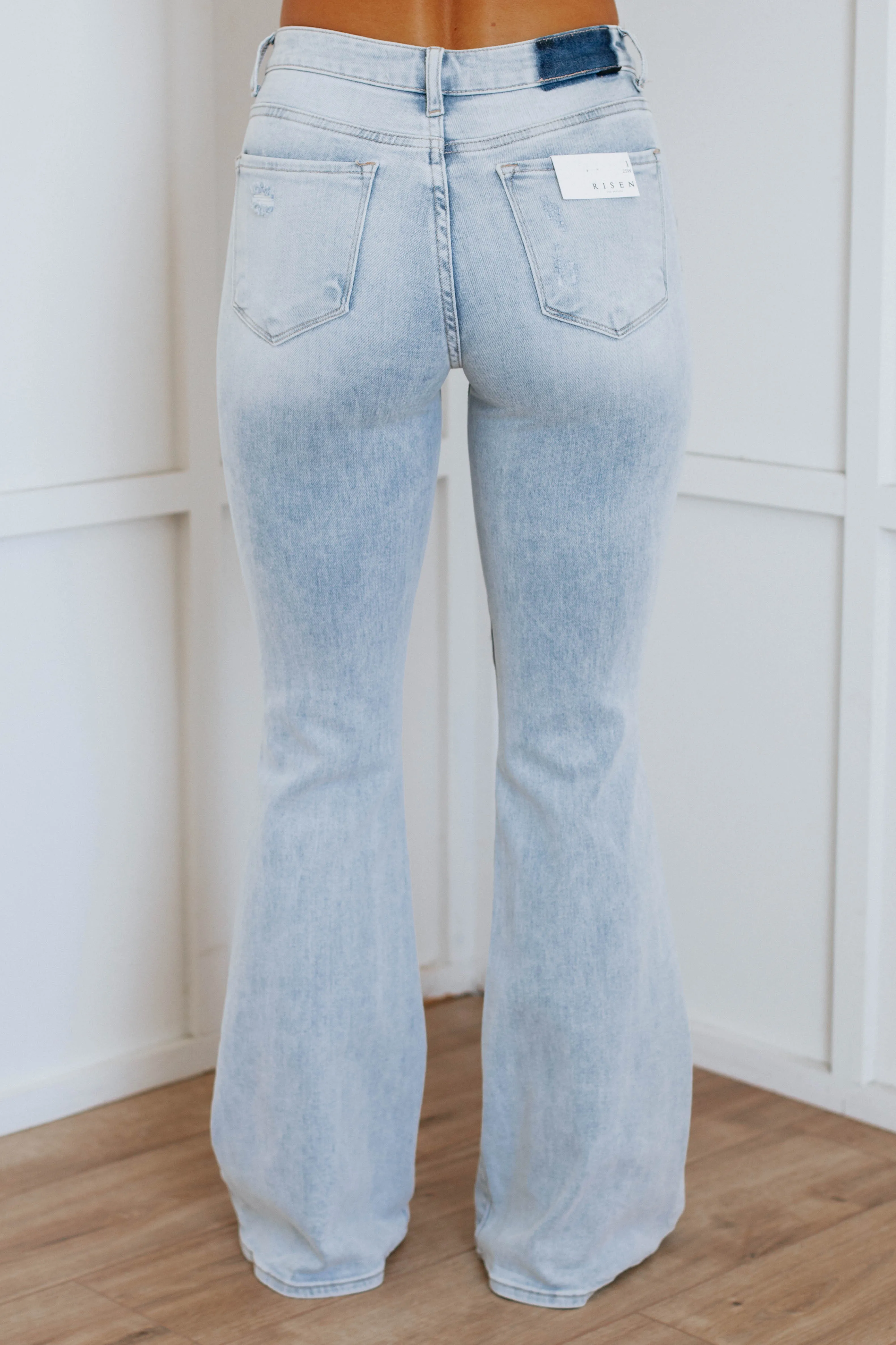 Rayna Risen Jeans - Light Wash sold by Wild Oak Boutique product image thumbnail 4