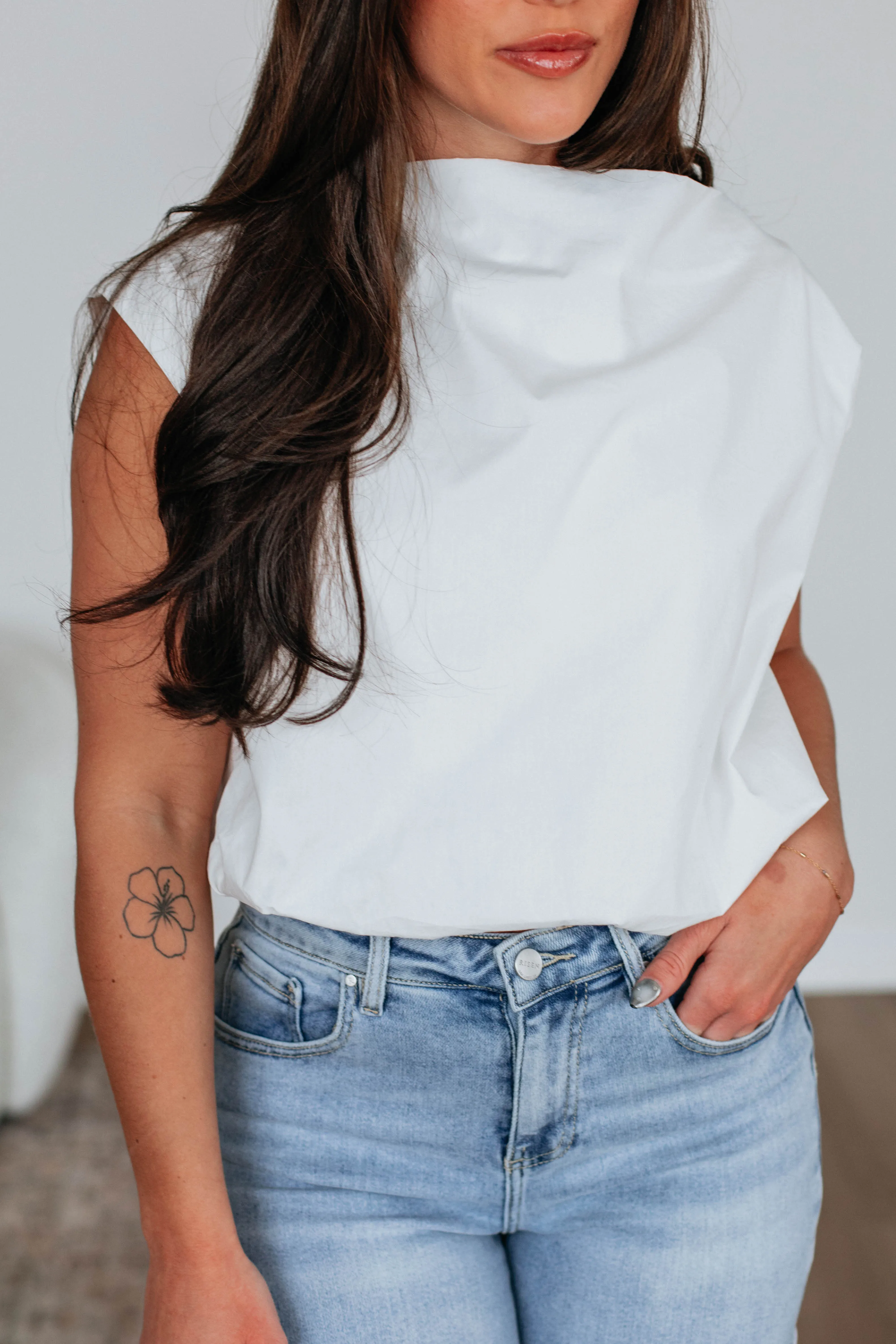 Raleigh Top - Ivory sold by Wild Oak Boutique product image thumbnail 2