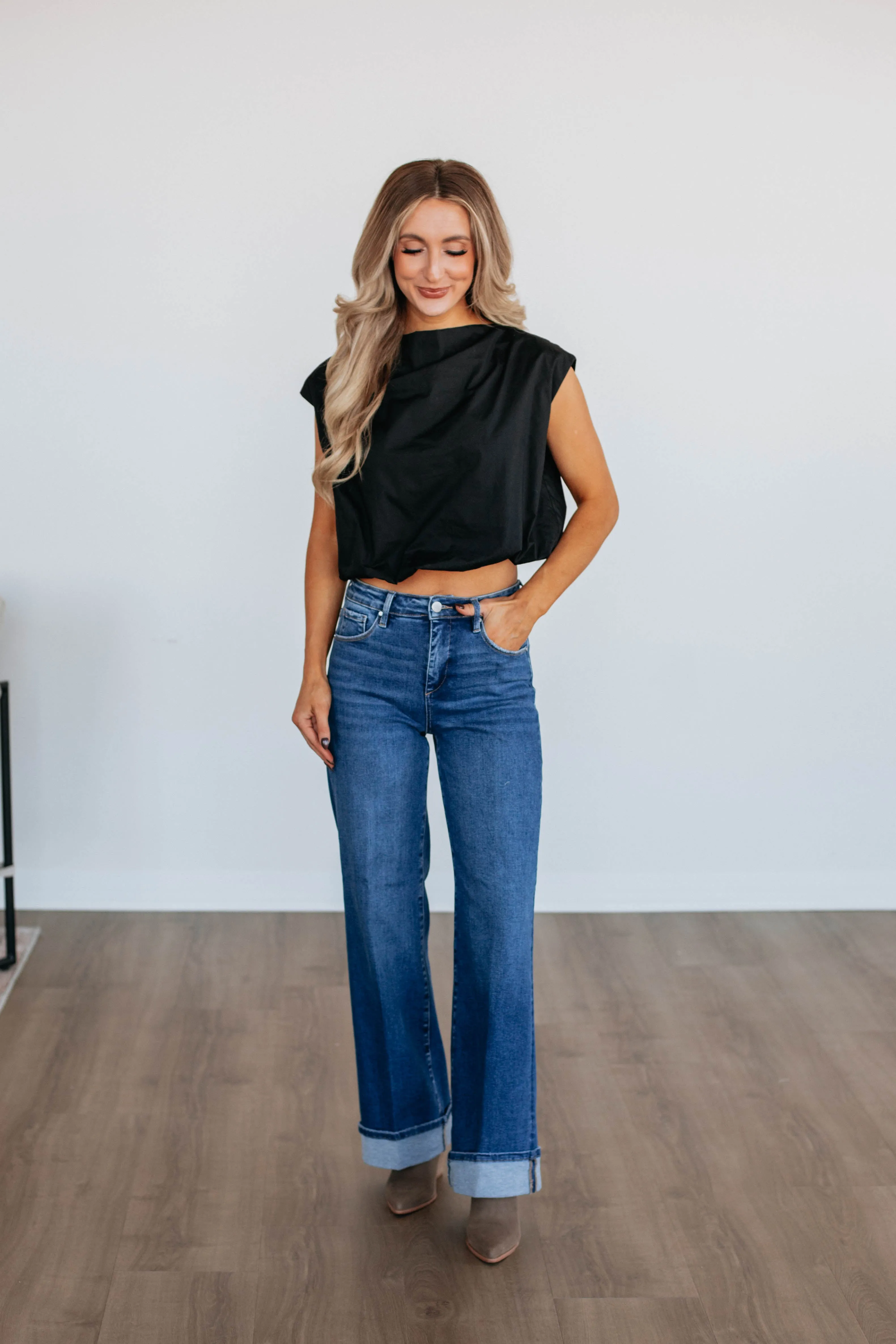 Raleigh Top - Black sold by Wild Oak Boutique product image thumbnail 3