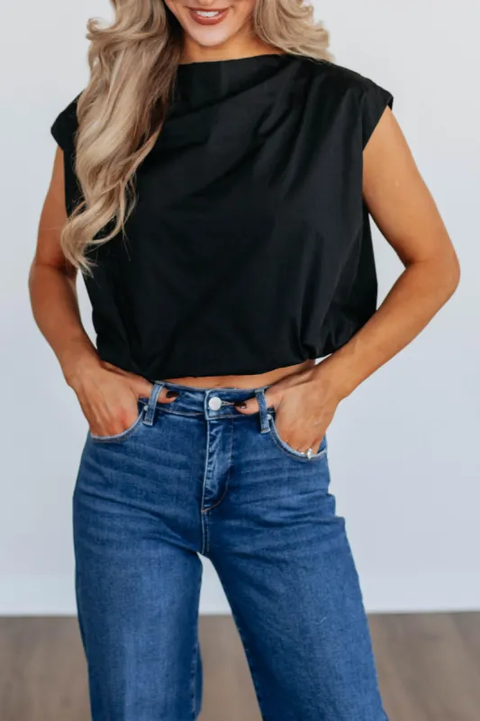 Raleigh Top - Black sold by Wild Oak Boutique