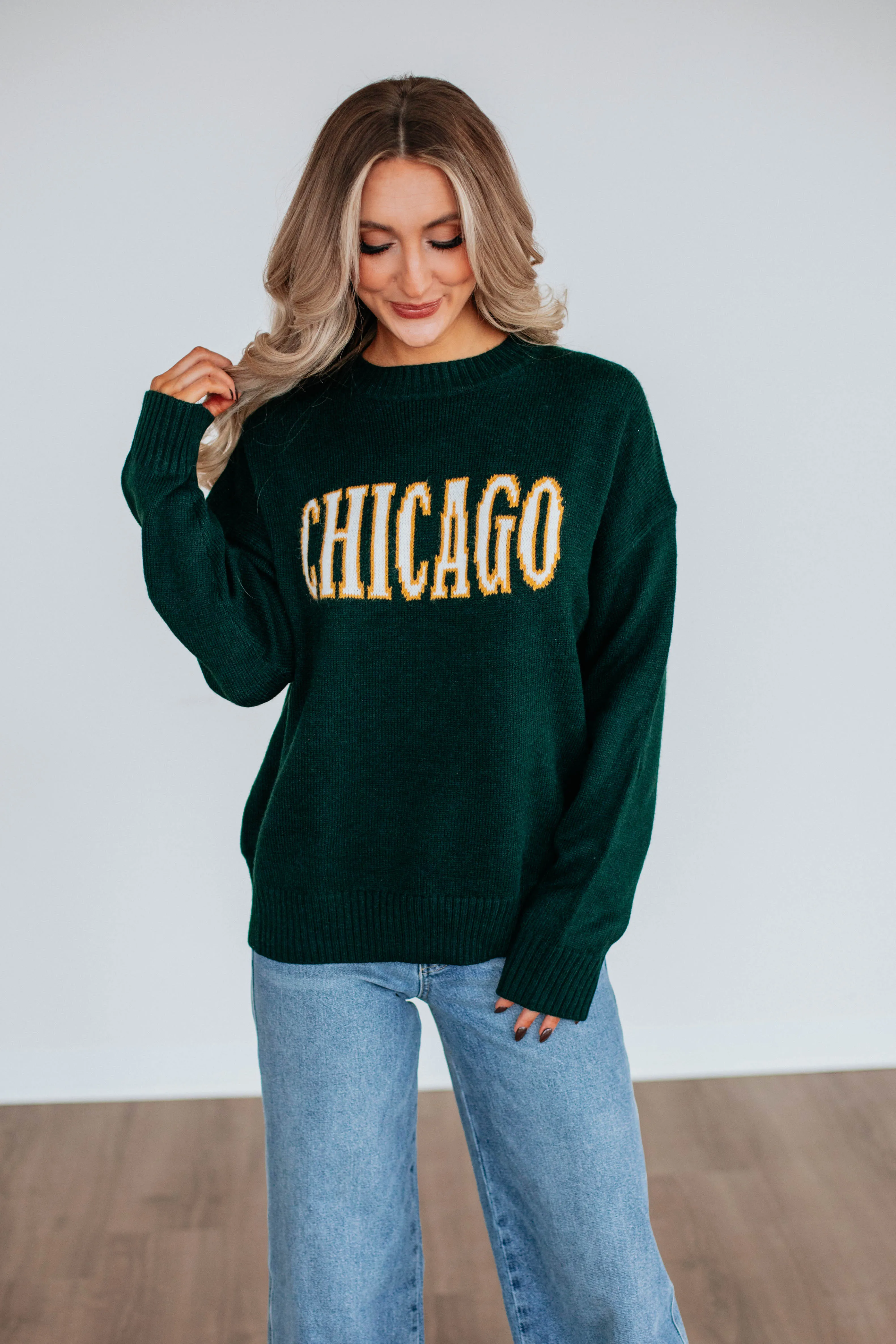 Chicago Knit Sweater sold by Wild Oak Boutique product image thumbnail 3