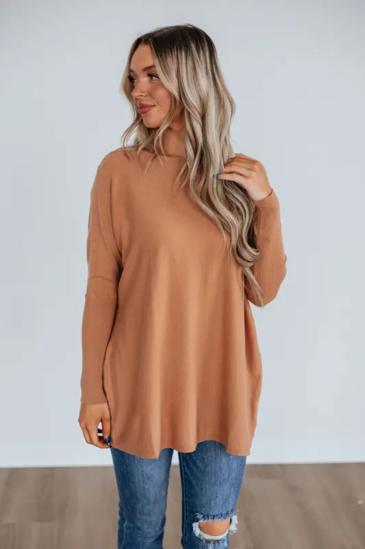 Edella Sweater - Toast sold by Wild Oak Boutique