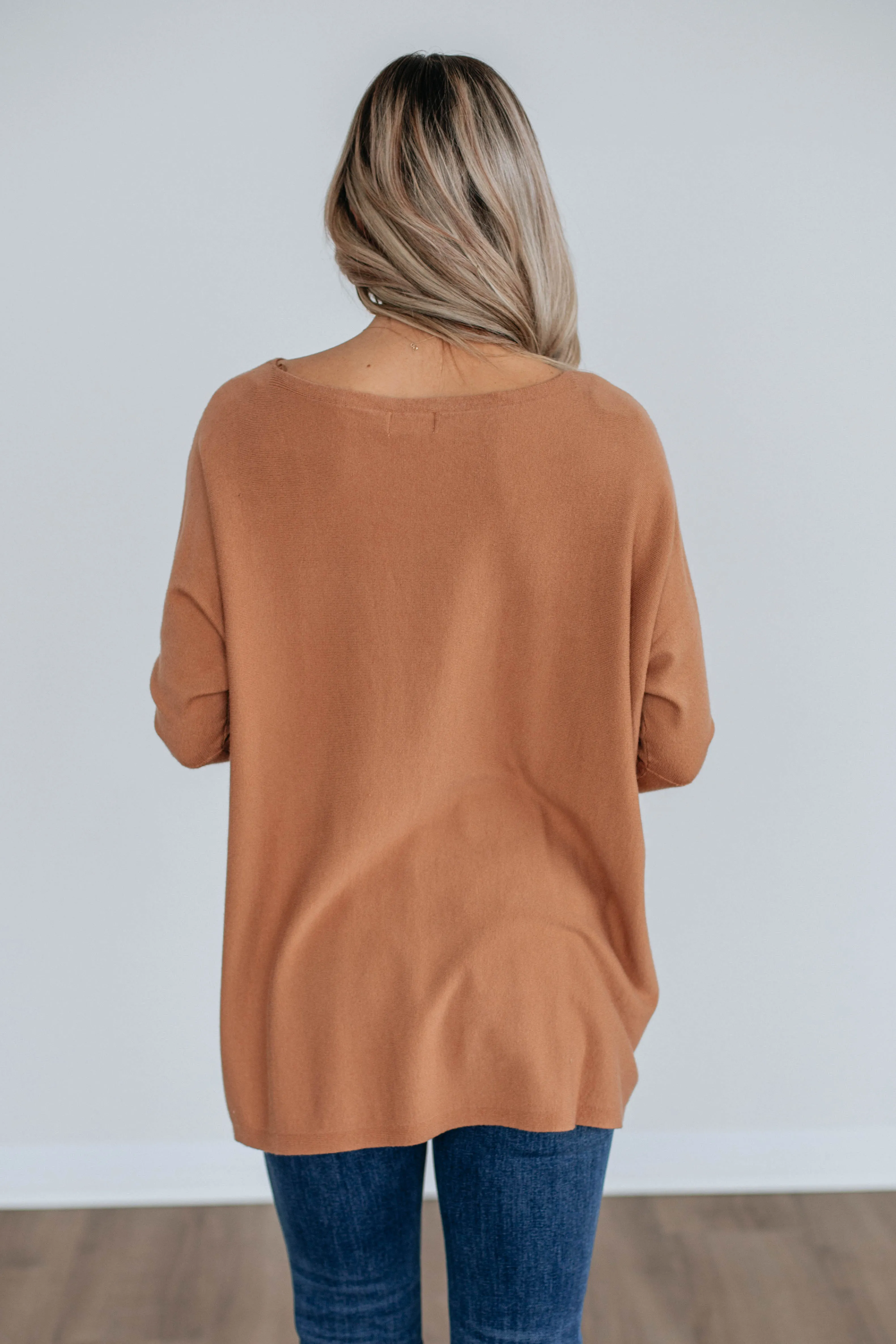Edella Sweater - Toast sold by Wild Oak Boutique product image thumbnail 4