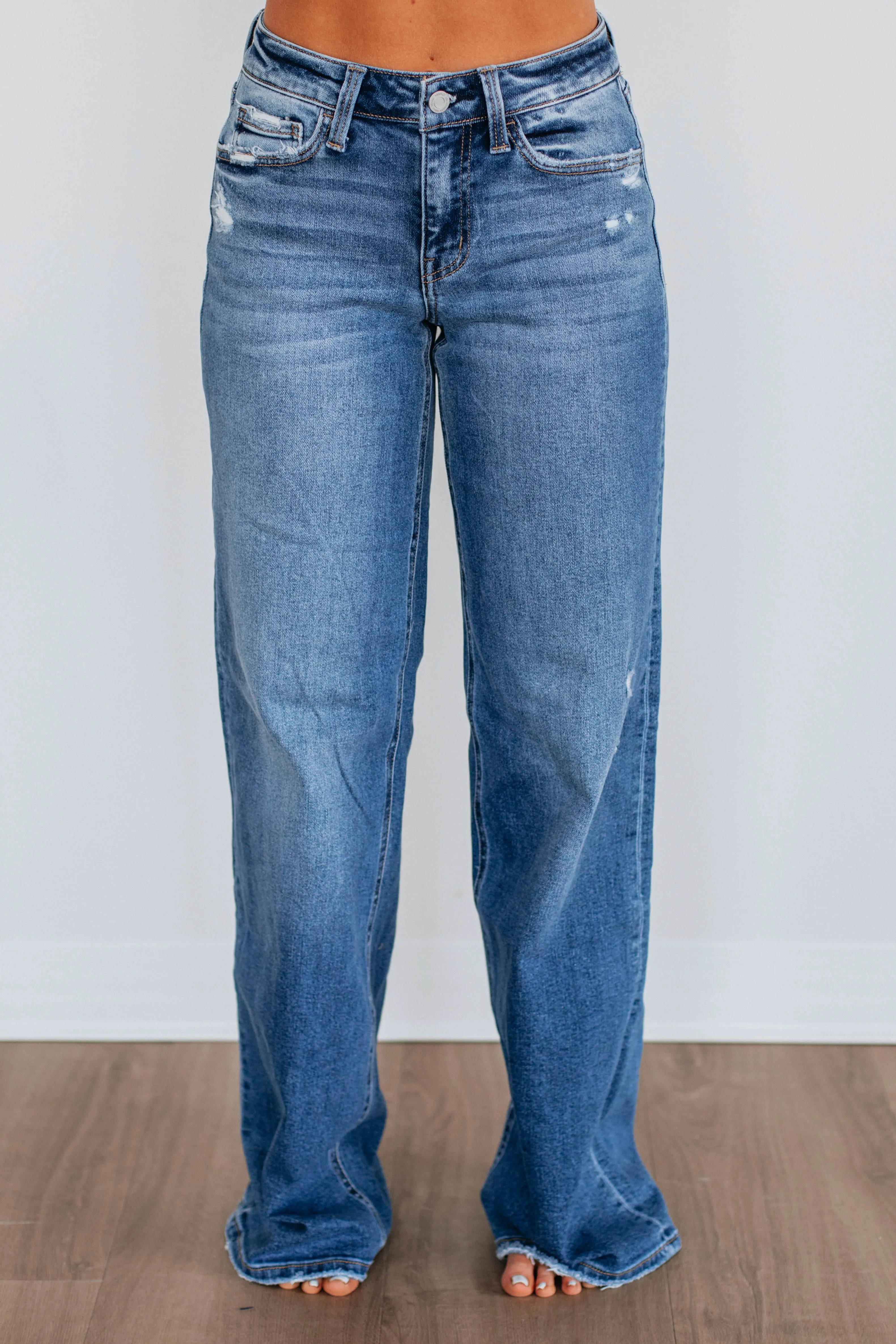 Olivia Vervet Jeans - Dark Wash sold by Wild Oak Boutique product image thumbnail 3