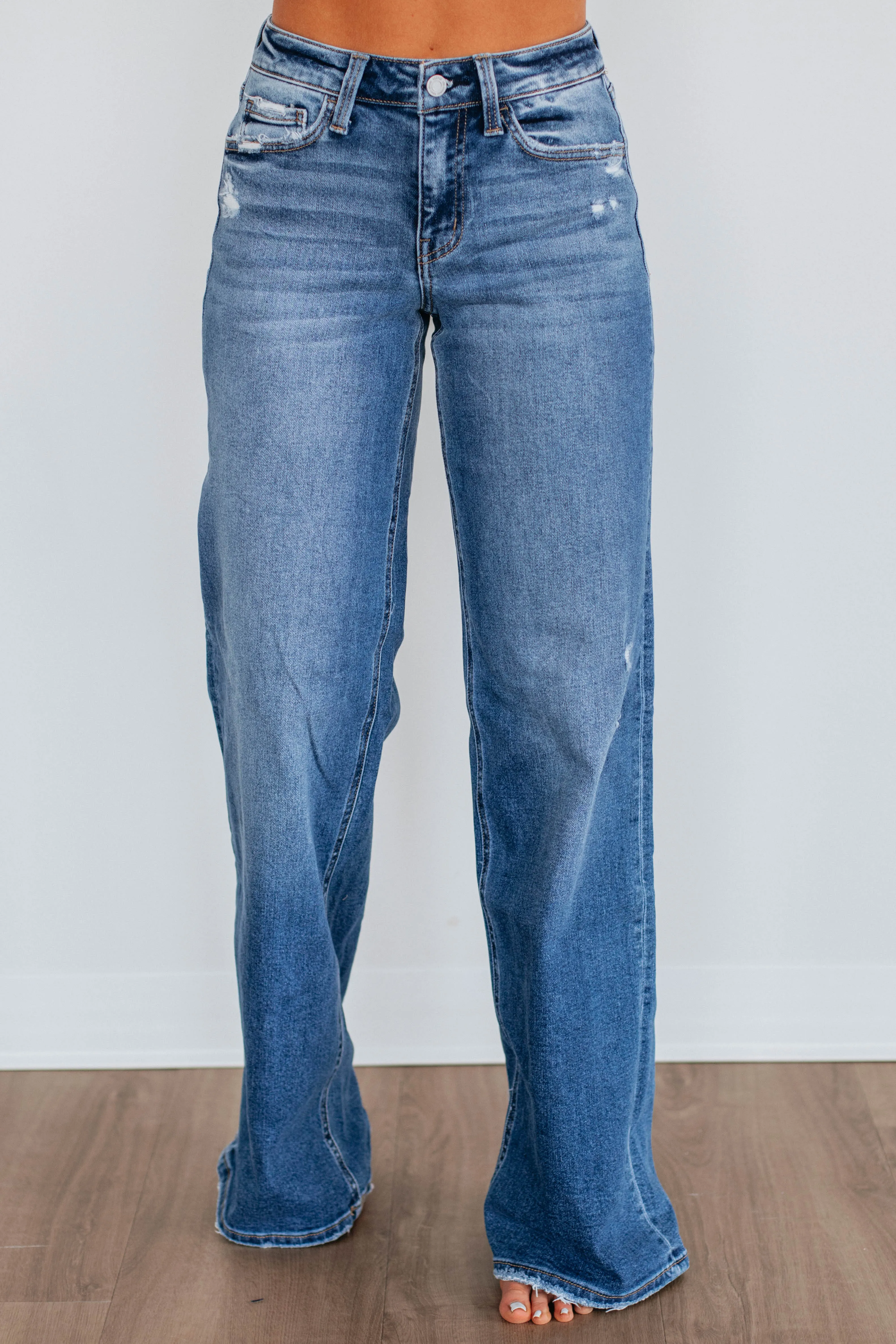 Olivia Vervet Jeans - Dark Wash sold by Wild Oak Boutique product image thumbnail 5