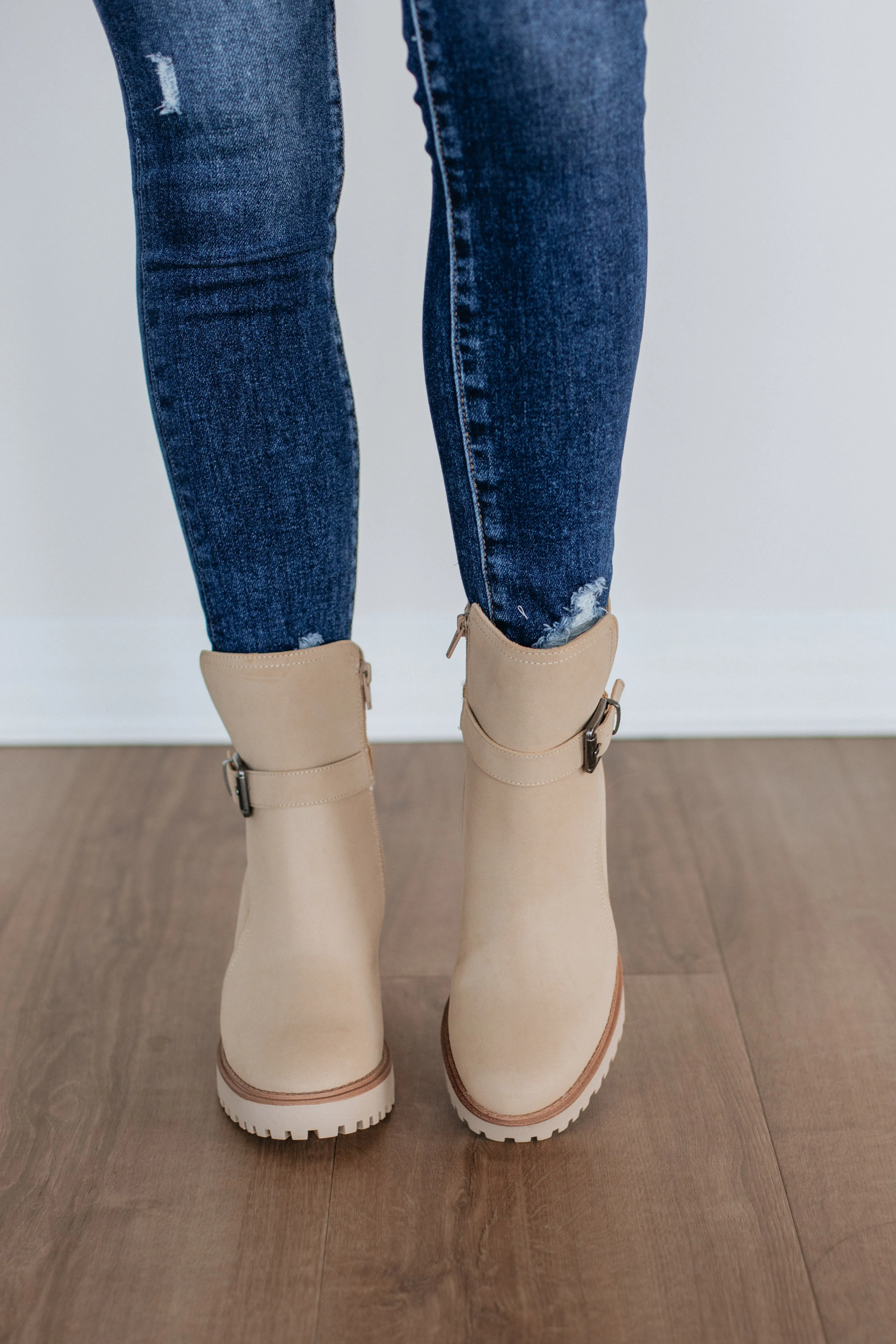 Keep It Contained Boots - Sand sold by Wild Oak Boutique product image thumbnail 5
