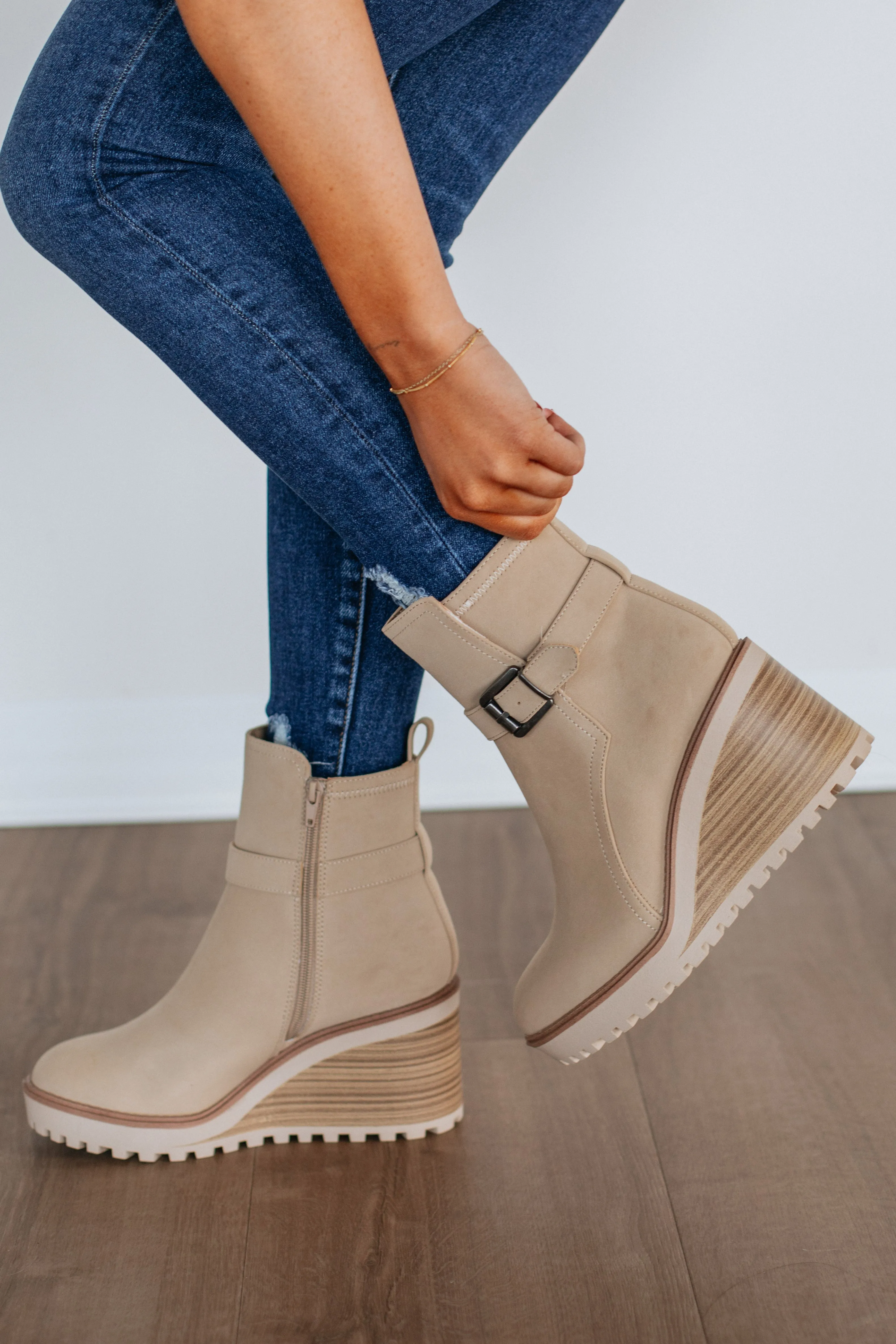 Keep It Contained Boots - Sand sold by Wild Oak Boutique product image thumbnail 2