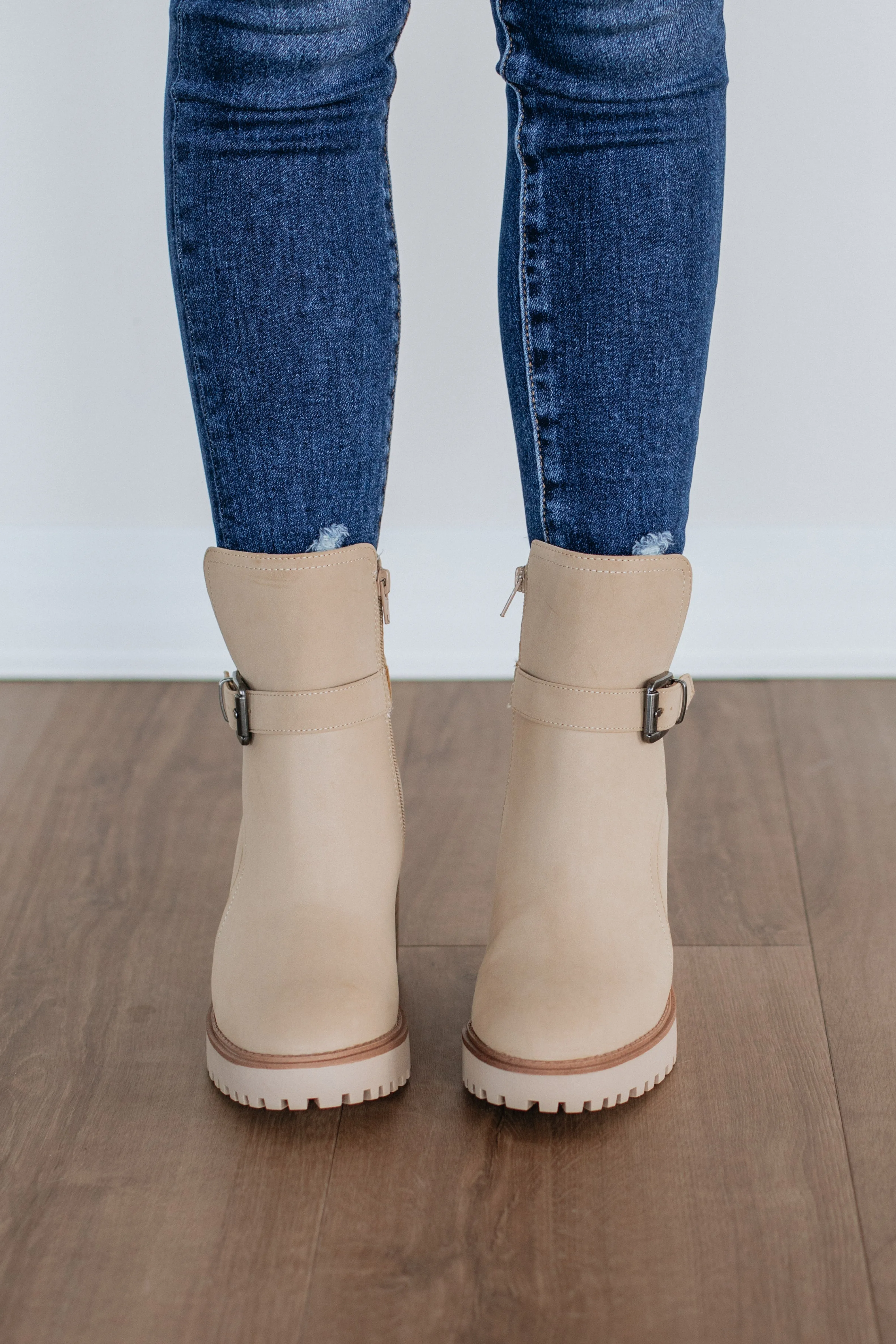 Keep It Contained Boots - Sand sold by Wild Oak Boutique product image thumbnail 4