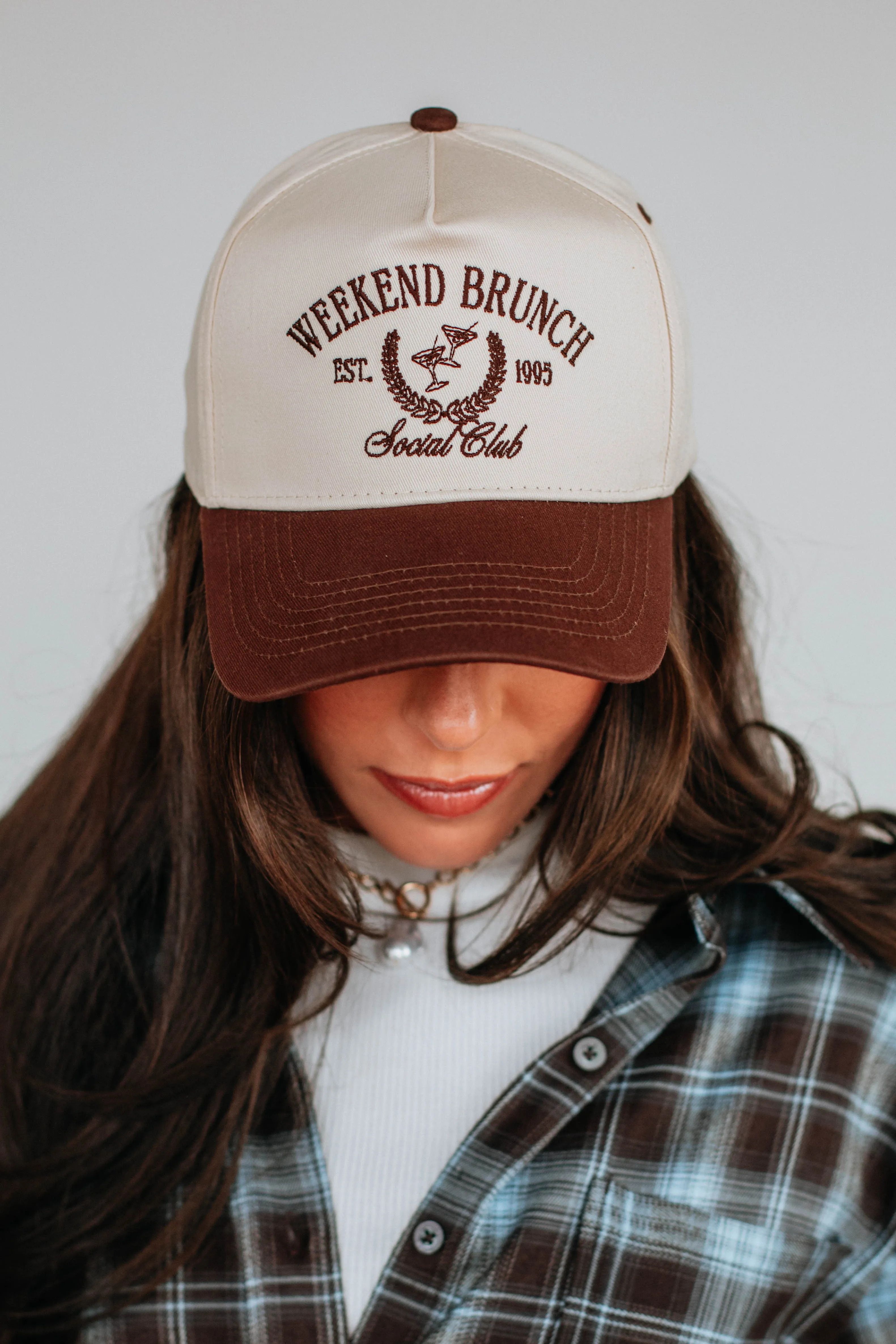 Weekend Brunch Club Trucker Hat sold by Wild Oak Boutique